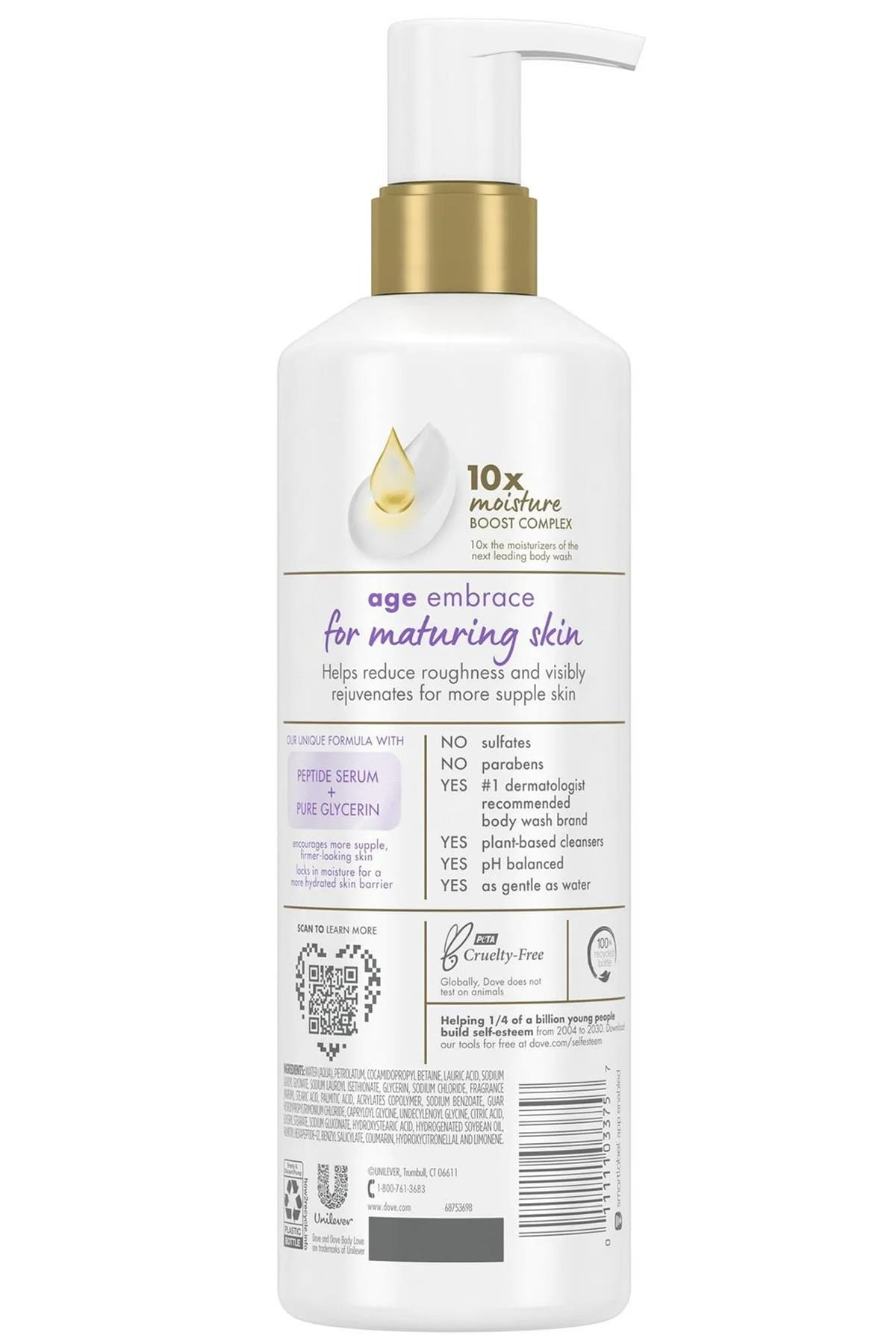 Dove Body Love Age Embrace Vücut Temizleyici 517ML