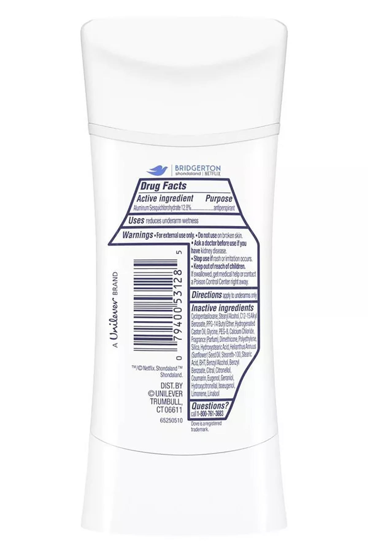 Dove Bridgerton Moonlit Masquerade Antiperspirant Stick Deodorant 74GR