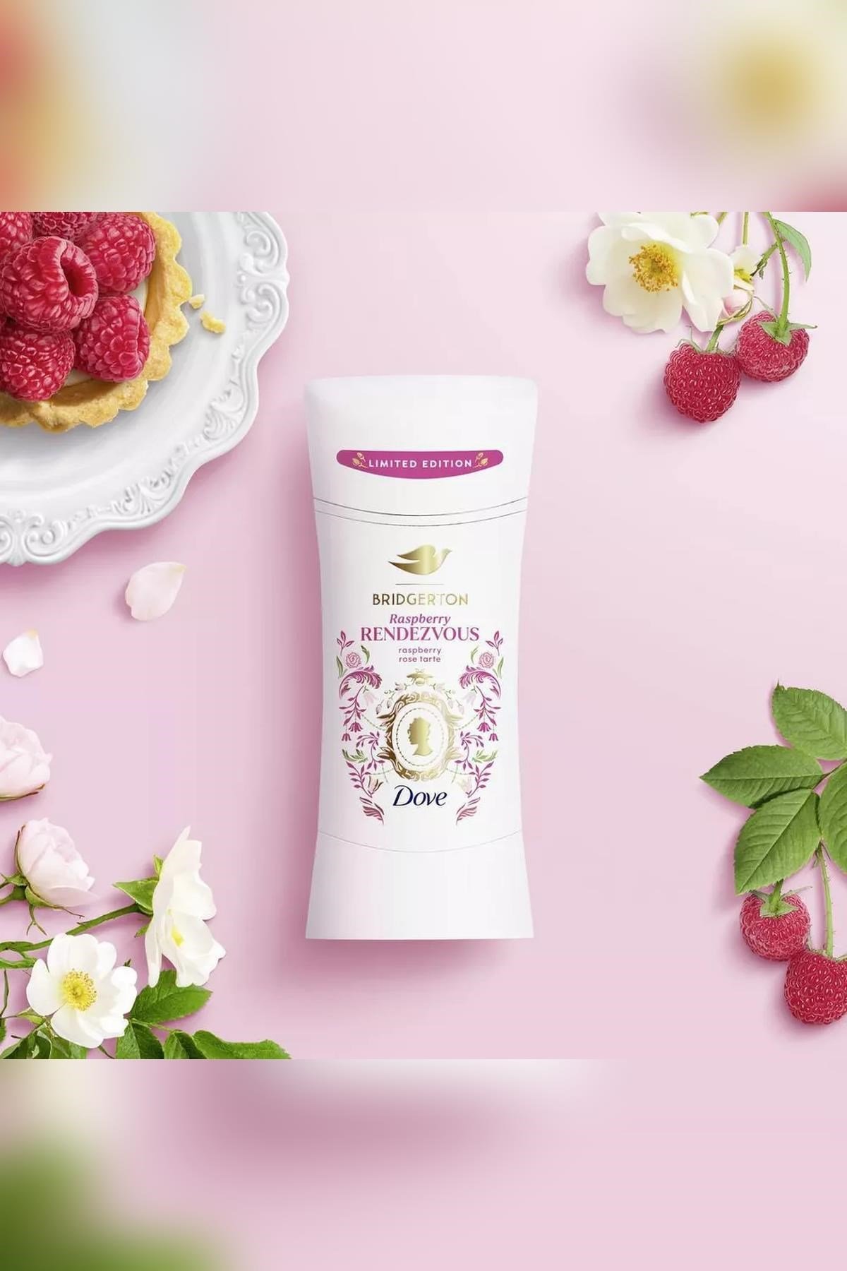 Dove Bridgerton Raspberry Rendezvous Antiperspirant Stick Deodorant 74GR