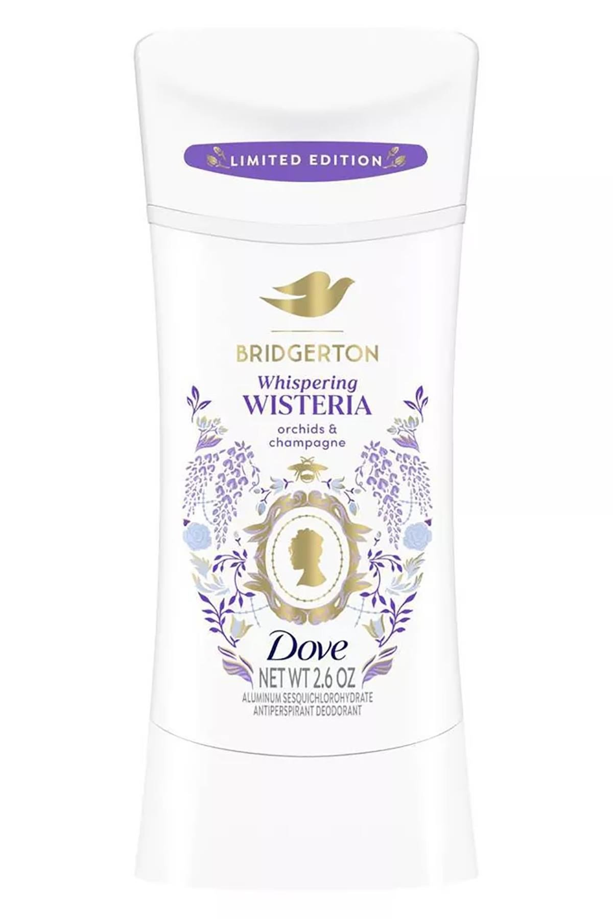 Dove Bridgerton Whispering Wisteria Antiperspirant Stick Deodorant 74GR