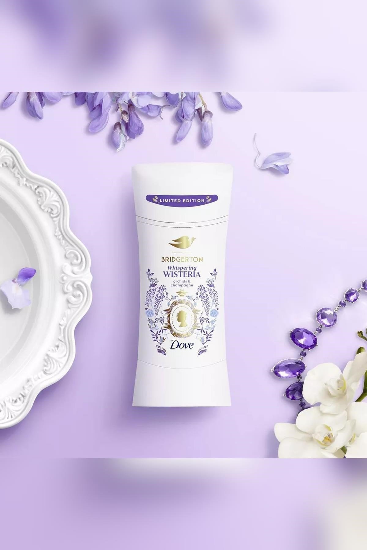 Dove Bridgerton Whispering Wisteria Antiperspirant Stick Deodorant 74GR