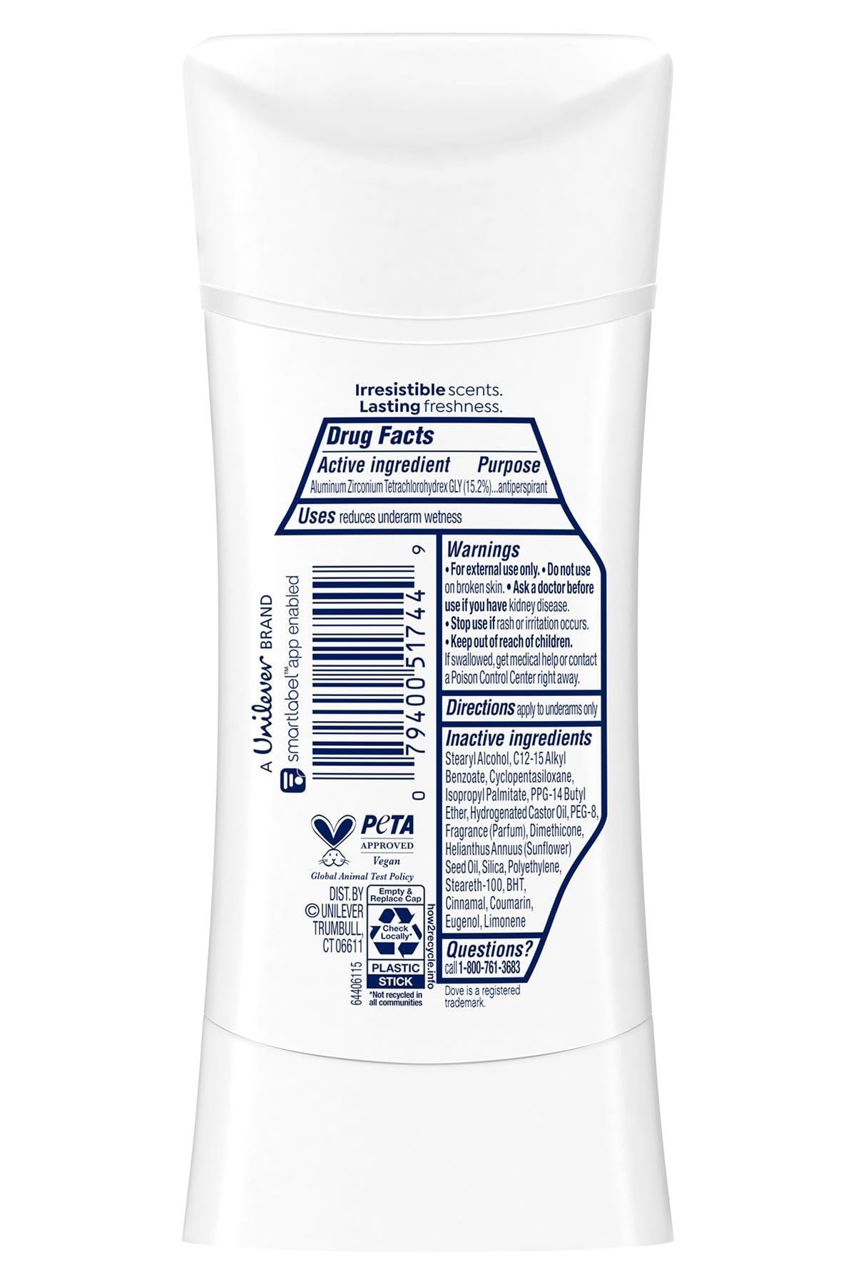 Dove Cinnamon Pumpkin Pie Antiperspirant Stick Deodorant 74GR