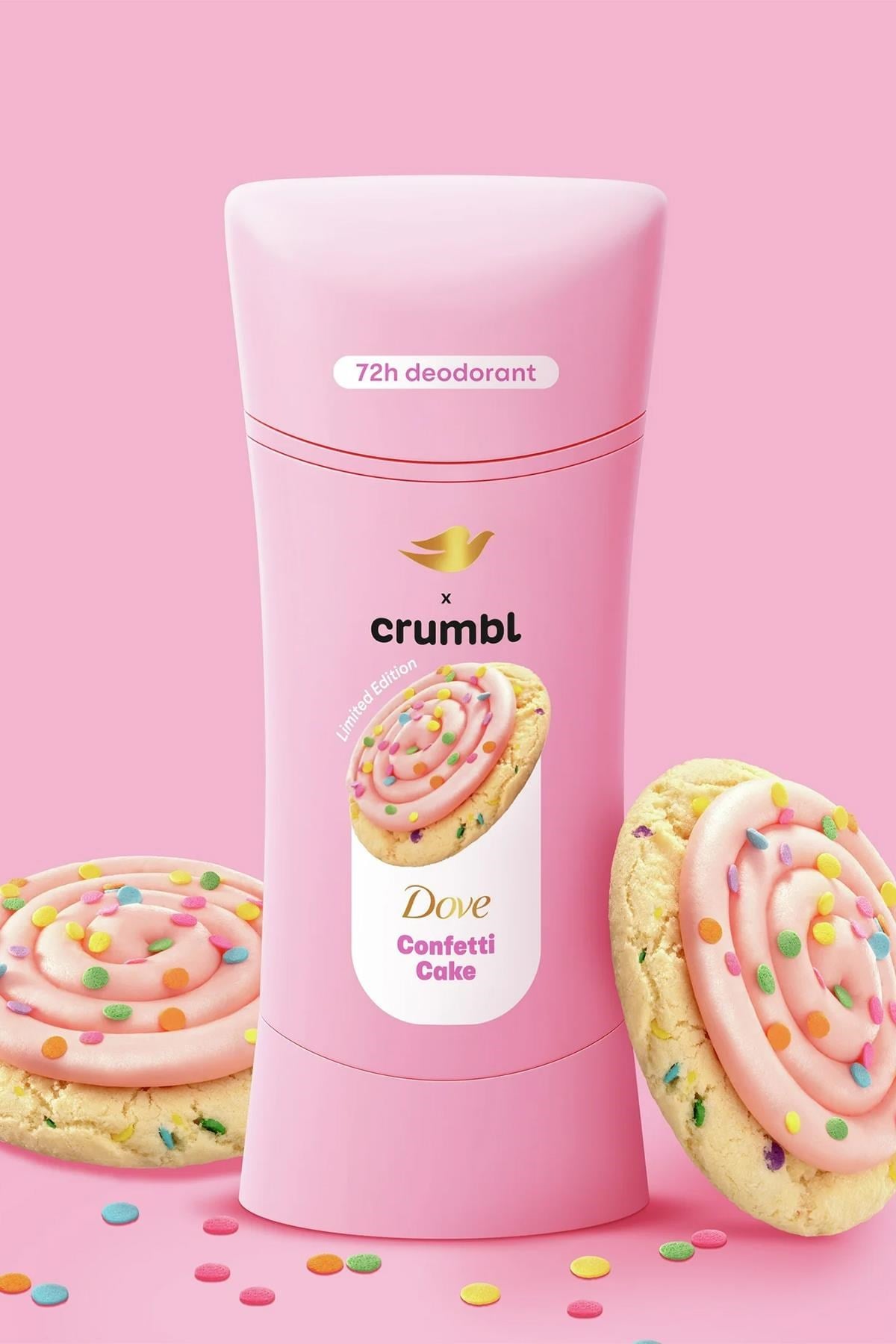 Dove Crumbl Confetti Cake Alüminyumsuz Stick Deodorant 74GR