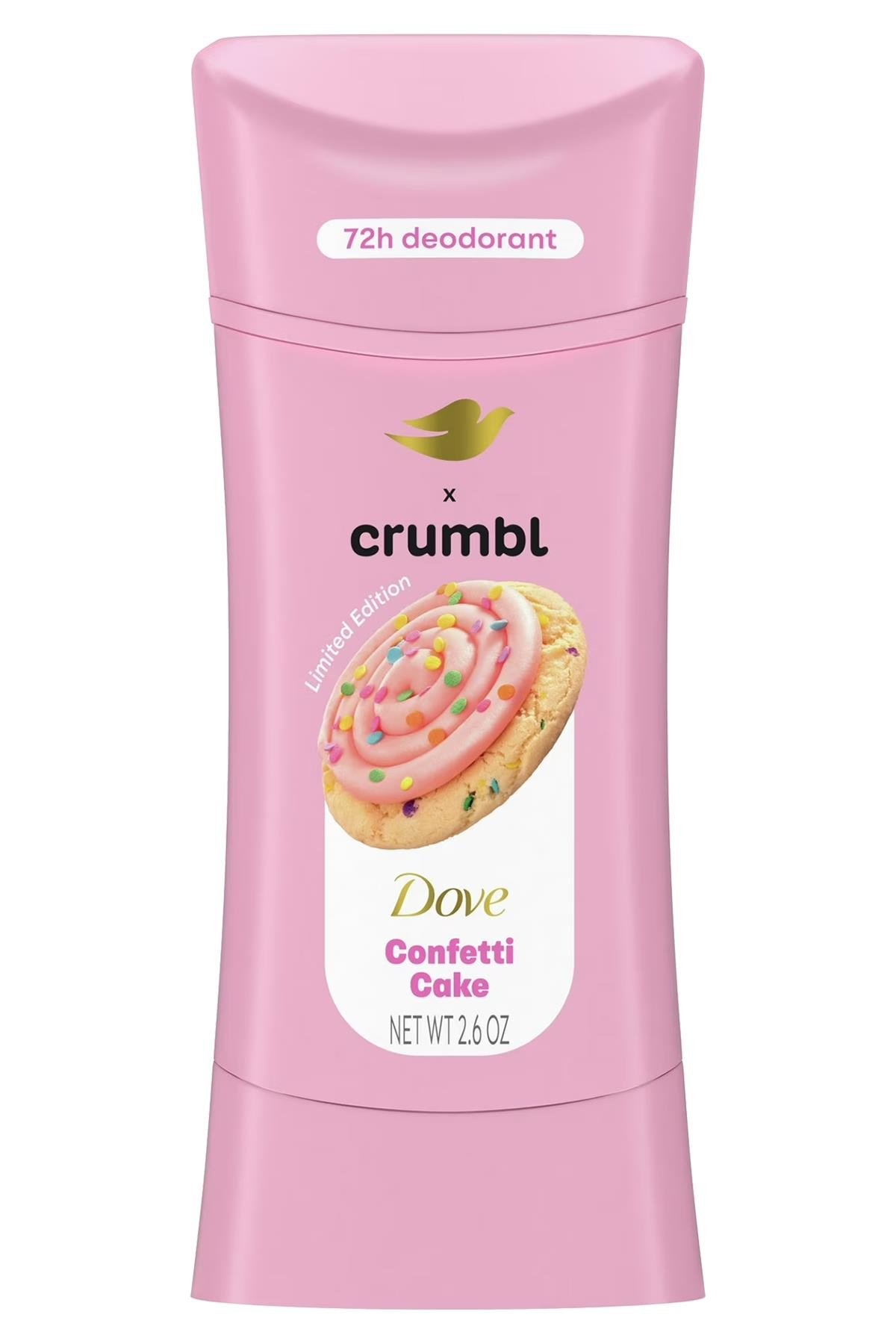 Dove Crumbl Confetti Cake Alüminyumsuz Stick Deodorant 74GR