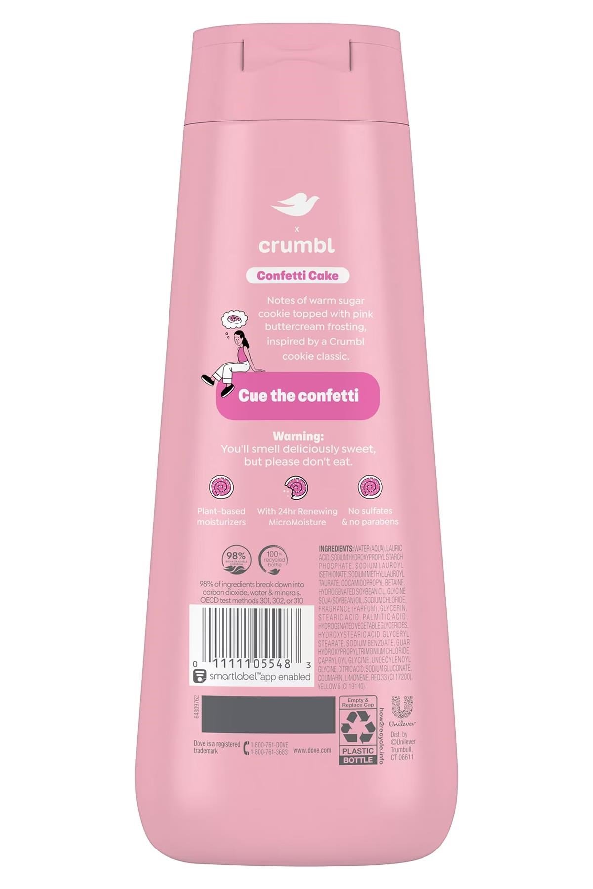 Dove Crumbl Confetti Cake Duş Jeli 591ML