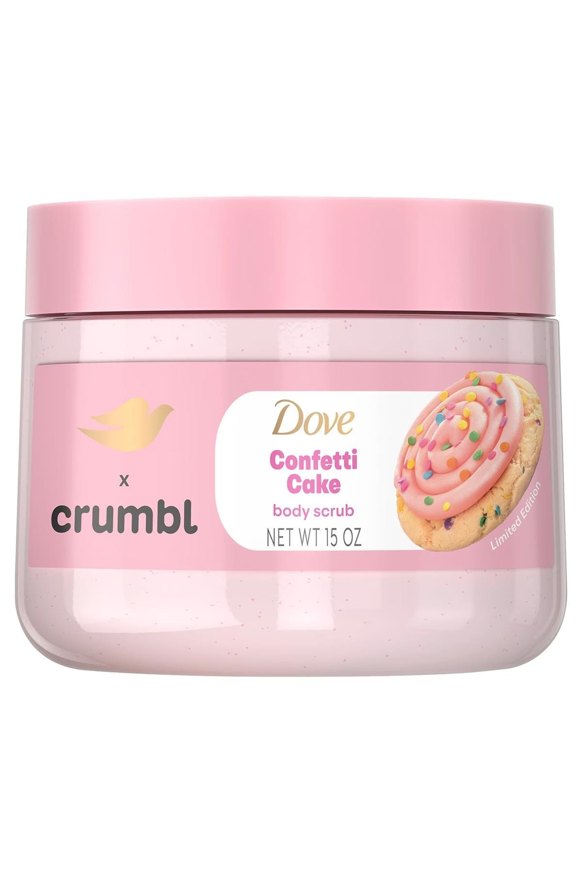 Dove Crumbl Confetti Cake Vücut Peelingi 425GR