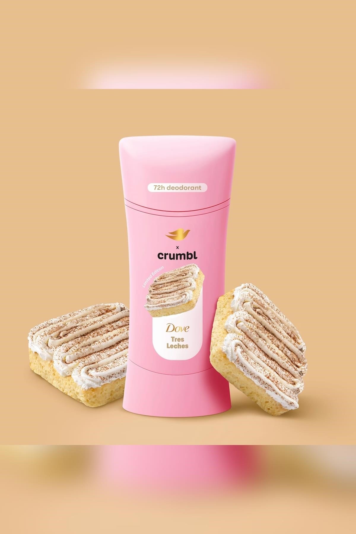 Dove Crumbl Tres Leches Alüminyumsuz Stick Deodorant 74GR