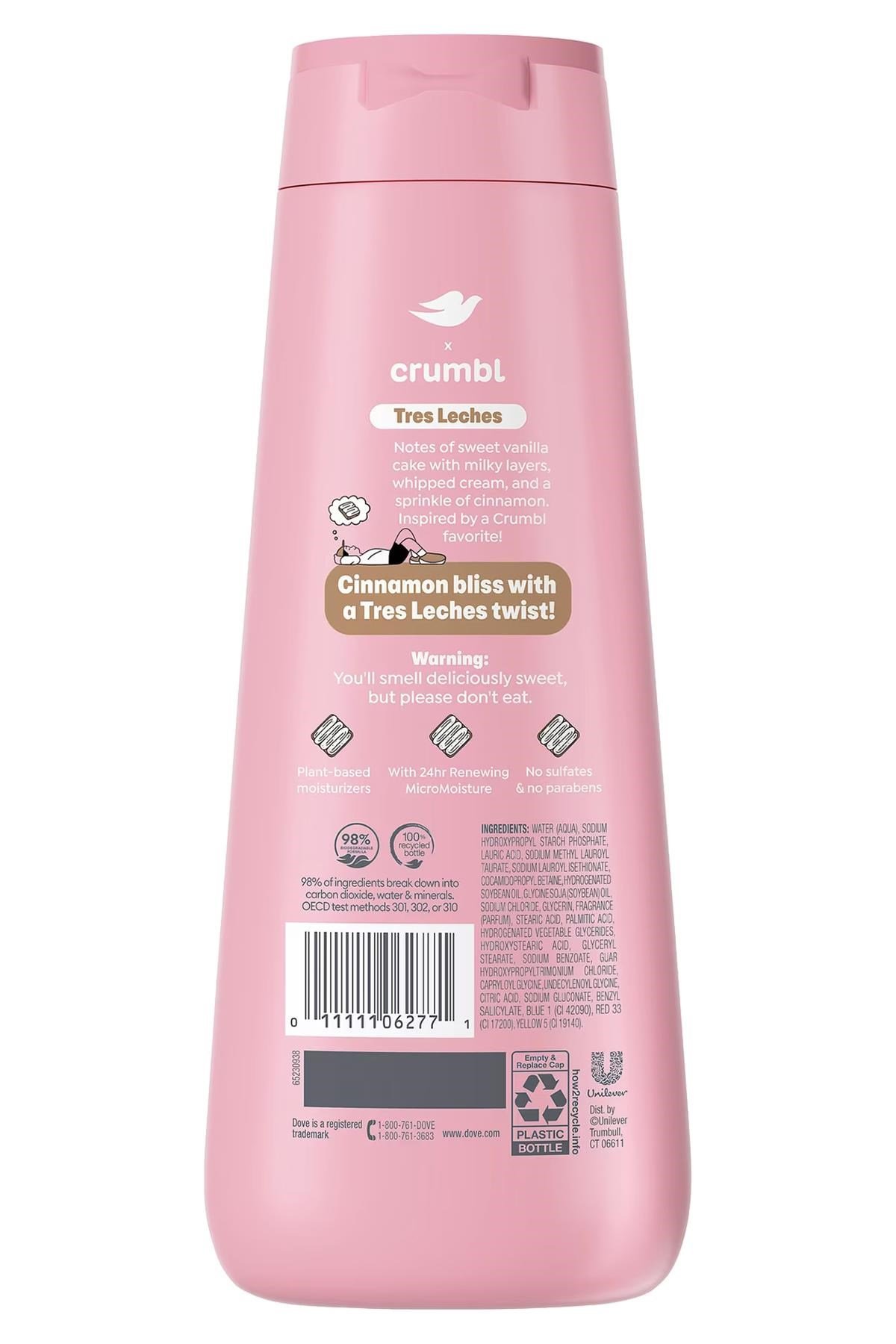 Dove Crumbl Tres Leches Duş Jeli 591ML