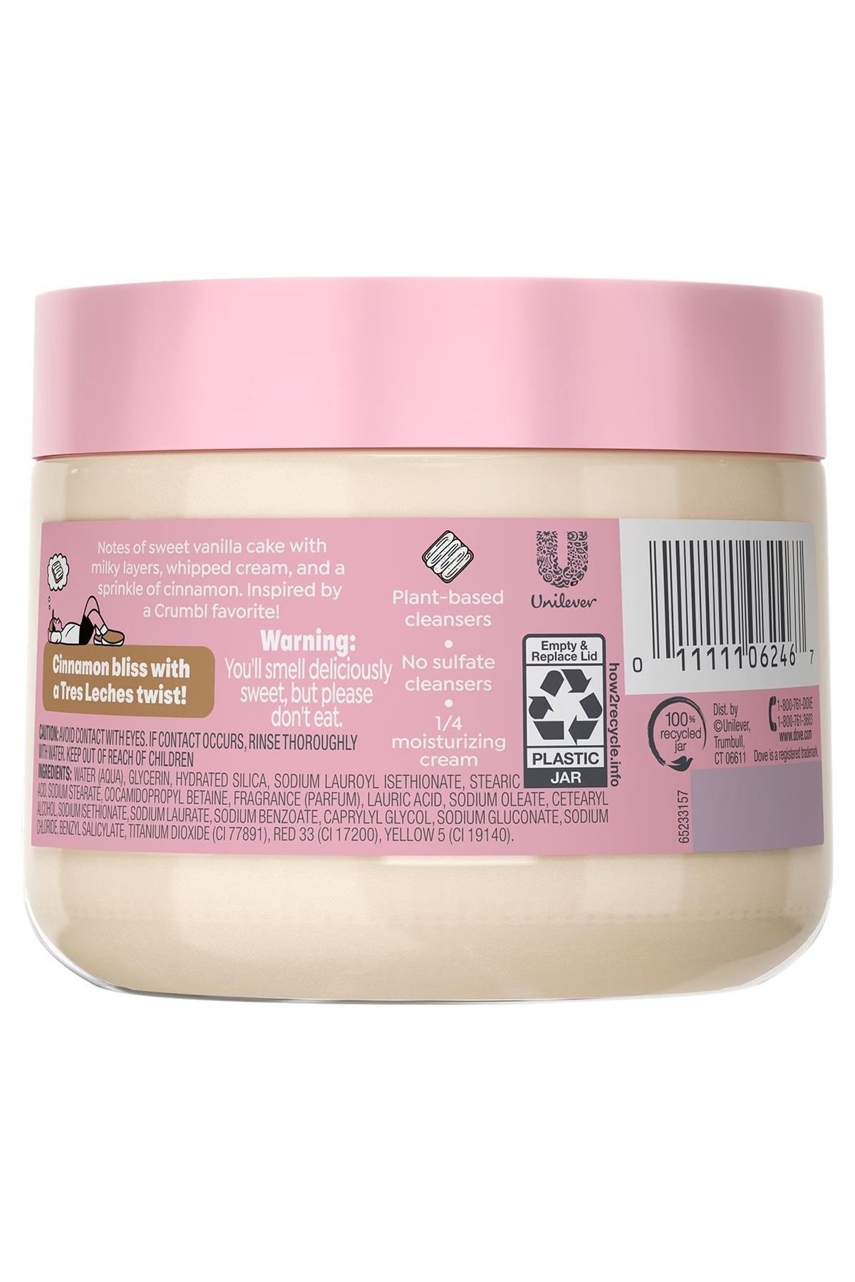 Dove Crumbl Tres Leches Vücut Peelingi 425GR