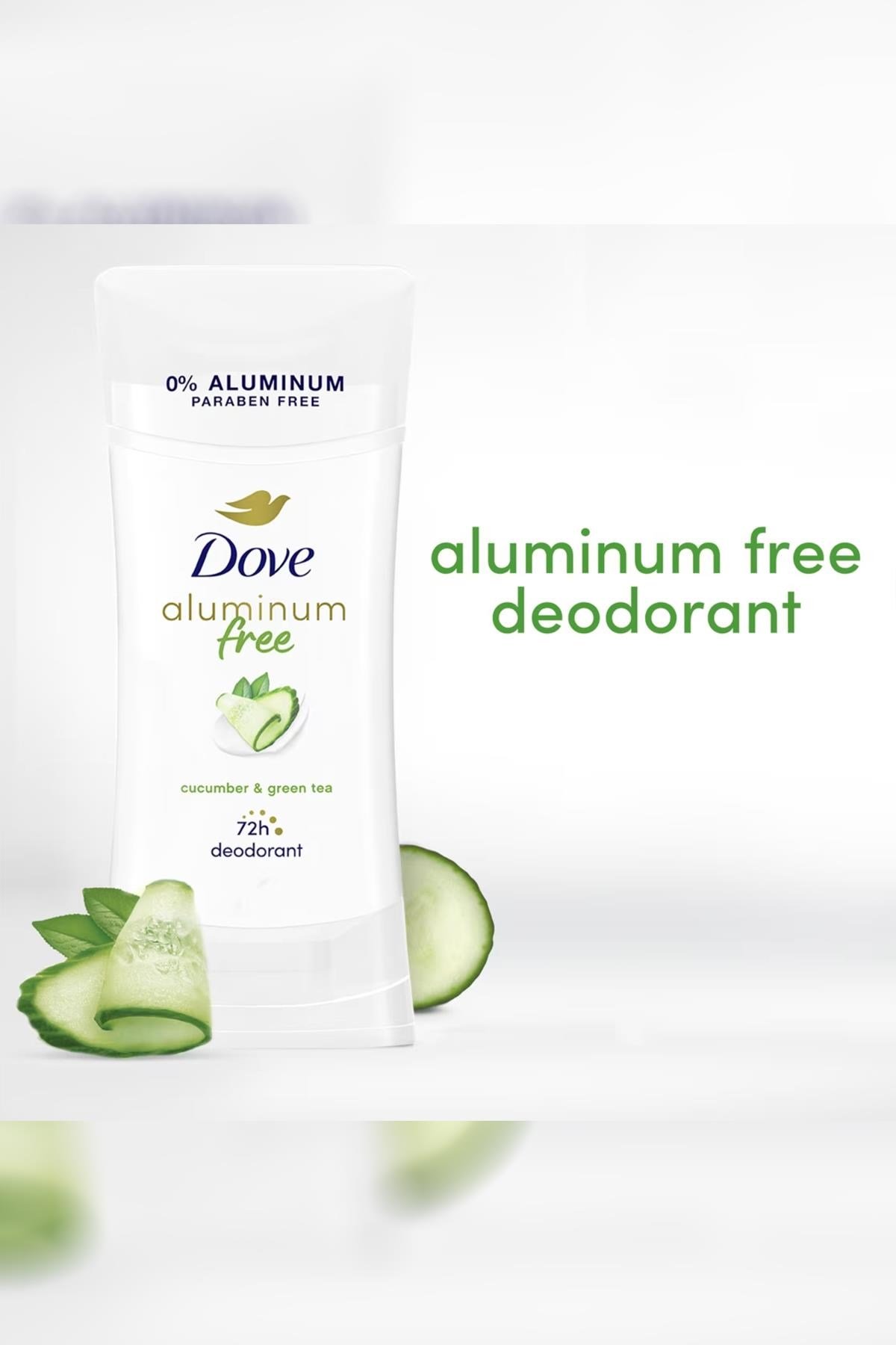 Dove Cucumber Green Tea Alüminyumsuz Stick Deodorant 74GR