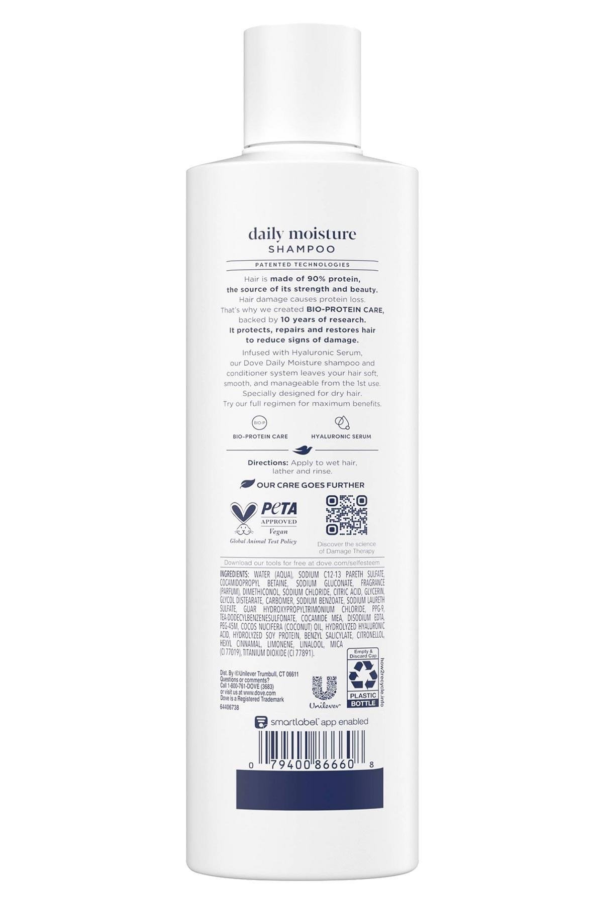 Dove Damage Therapy Günlük Nemlendirici Şampuan 355ML