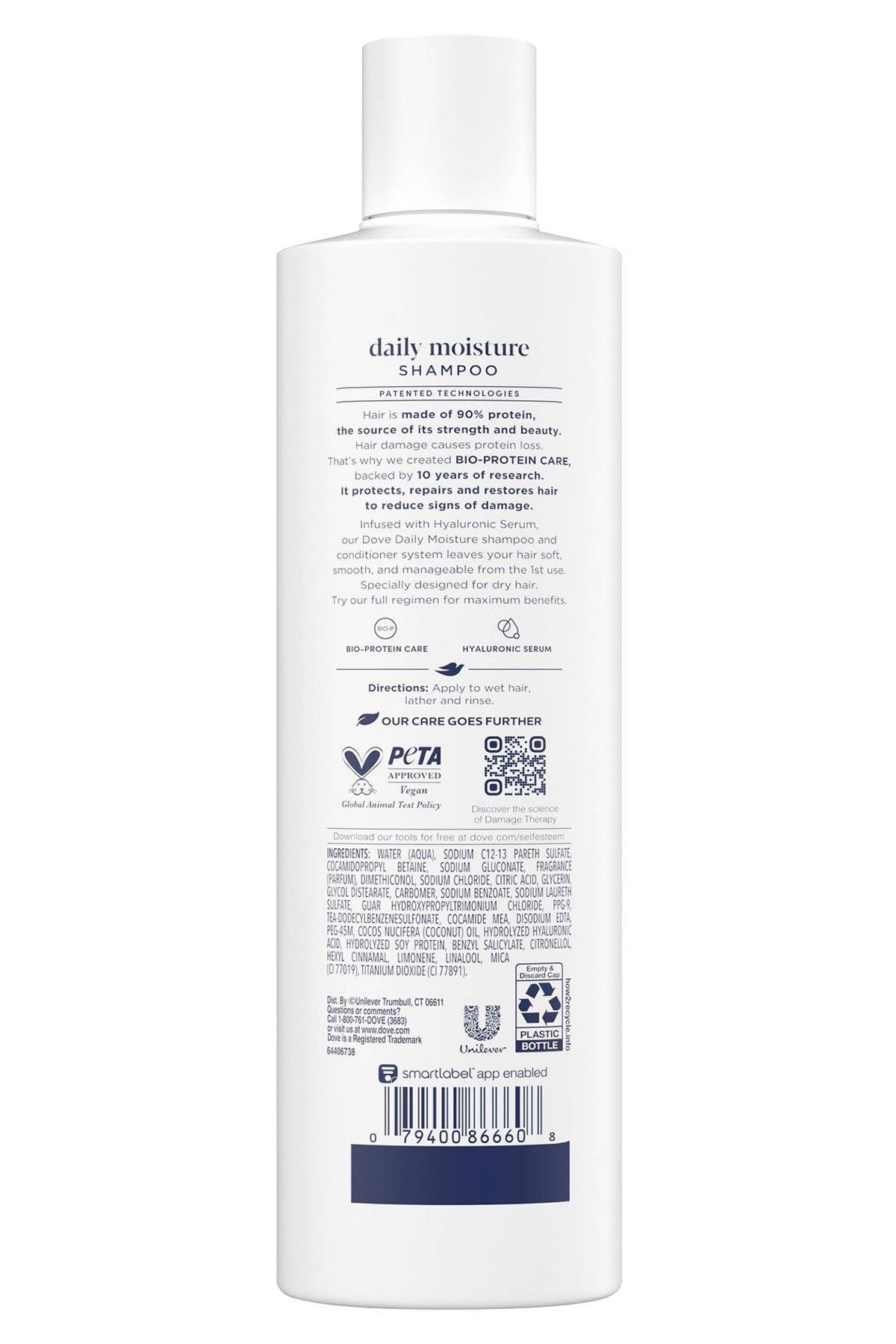 Dove Damage Therapy Günlük Nemlendirici Şampuan 355ML