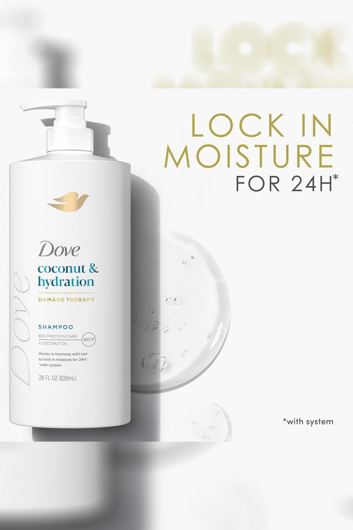 Dove Damage Therapy Hindistan Cevizi Yağlı Nemlendirici Şampuan 828ML