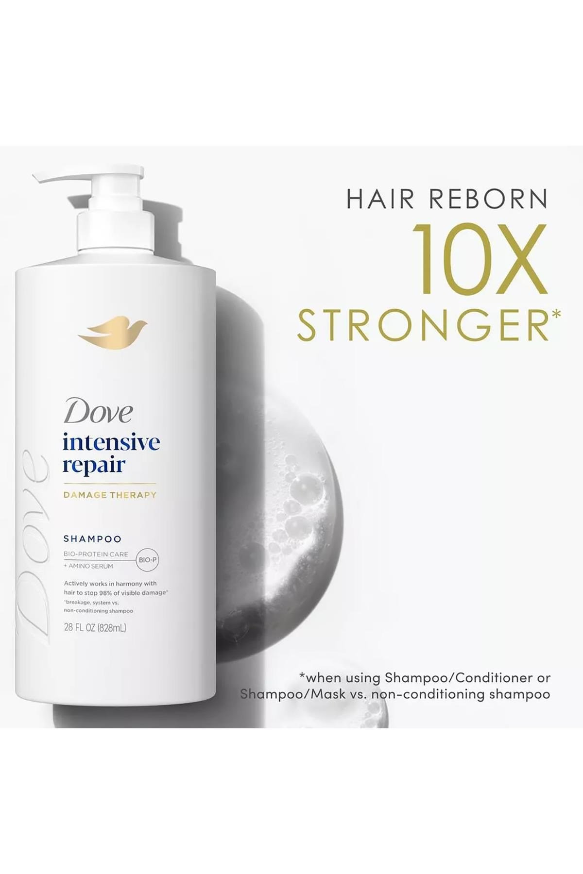 Dove Damage Therapy Yoğun Onarıcı Şampuan 828ML