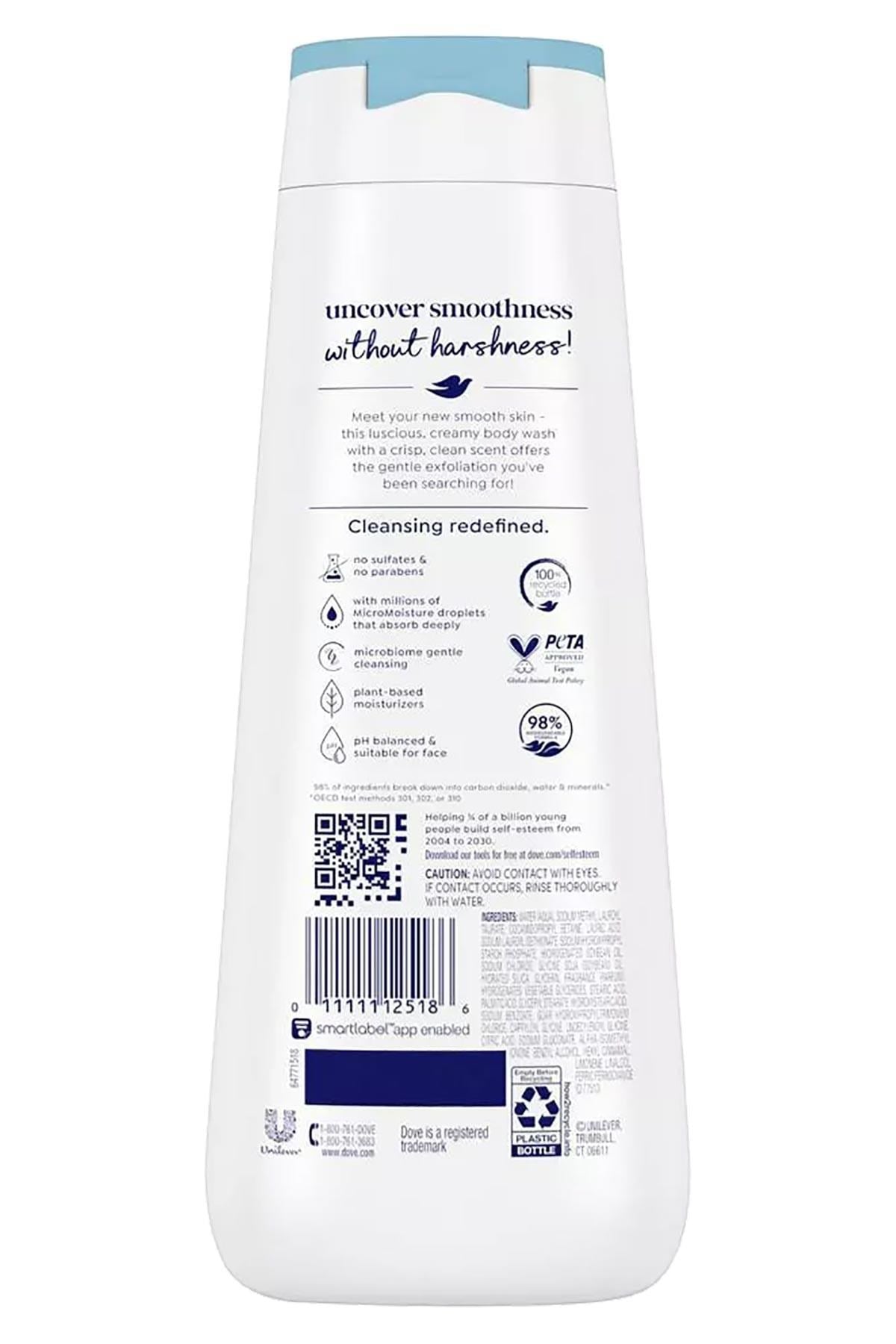 Dove Gentle Exfoliate Nazik Peeling Etkili Duş Jeli 591ML