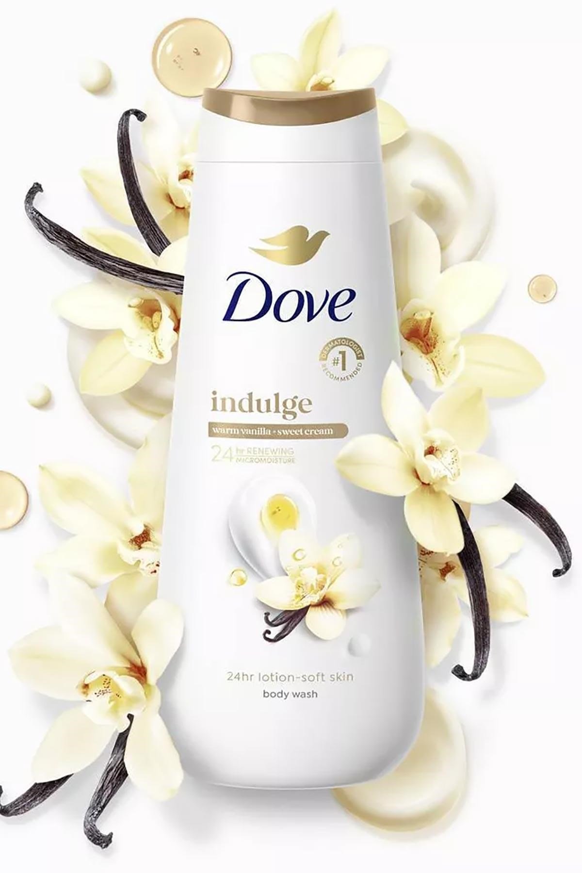 Dove Indulge Vanilya Özlü Yoğun Nemlendirici Duş Jeli 591ML