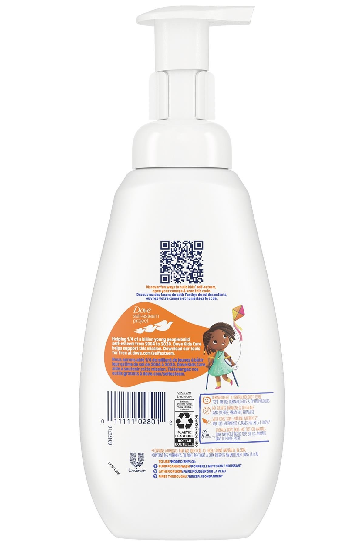Dove Kids Coconut Cookie Köpüren Vücut Şampuanı 400ML