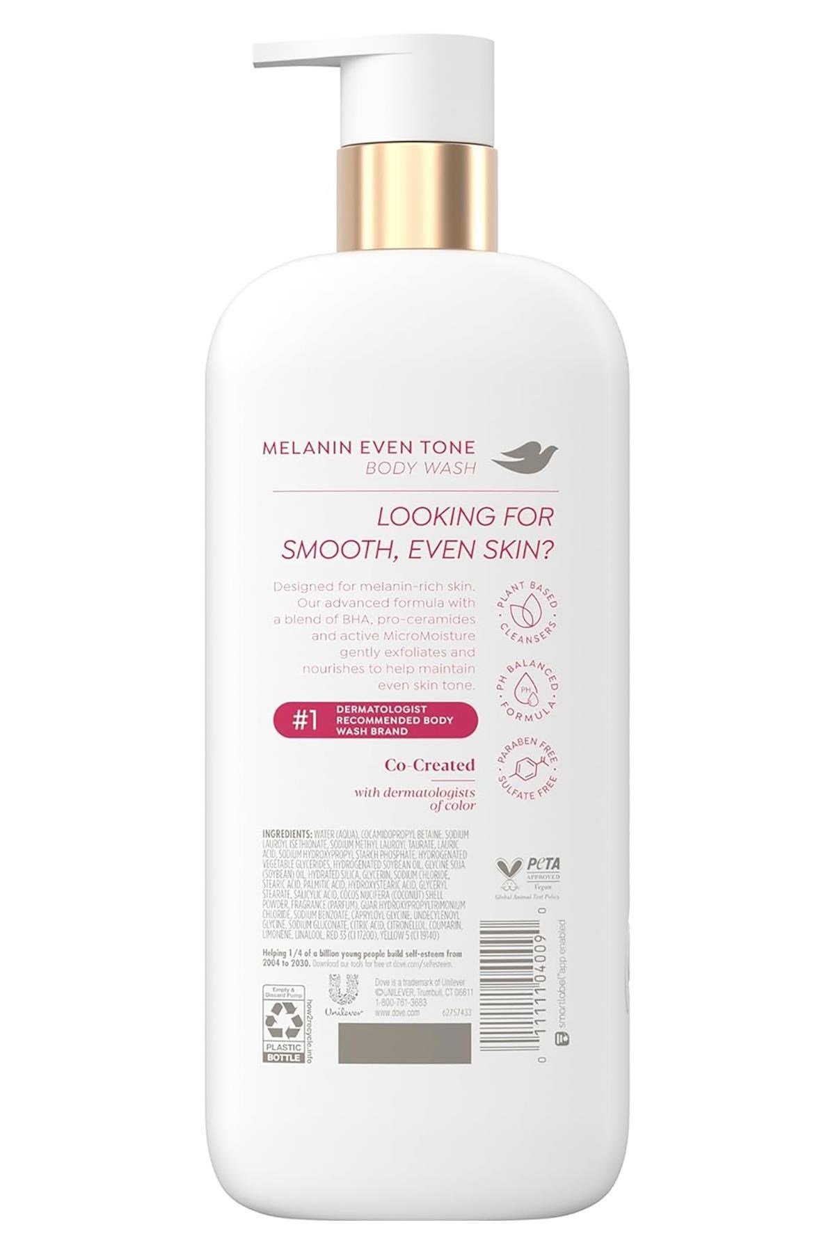 Dove Melanin Even Tone Cilt Tonu Eşitleyici Duş Jeli 547ML