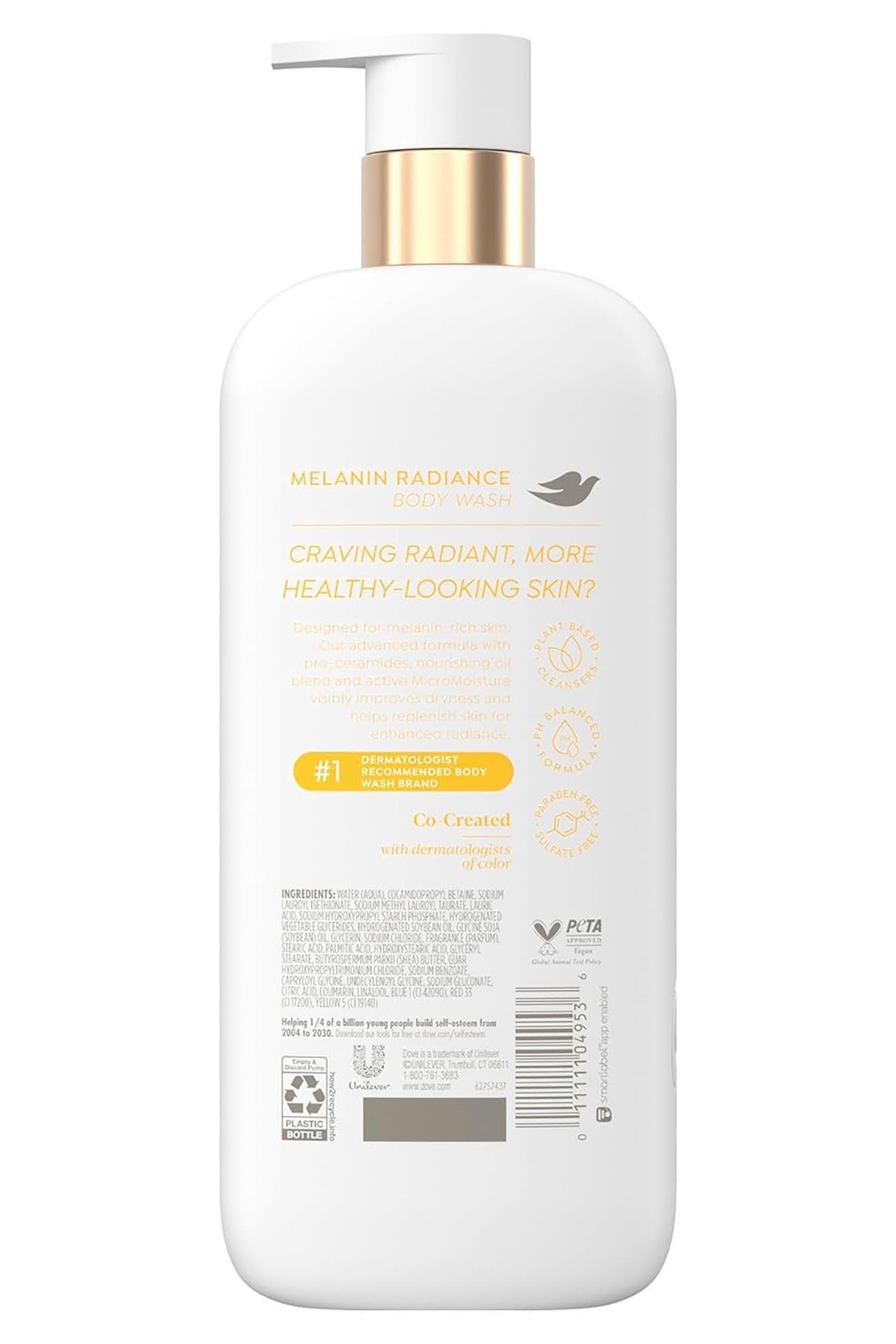 Dove Melanin Radiance Parlaklık Kazandıran Duş Jeli 547ML