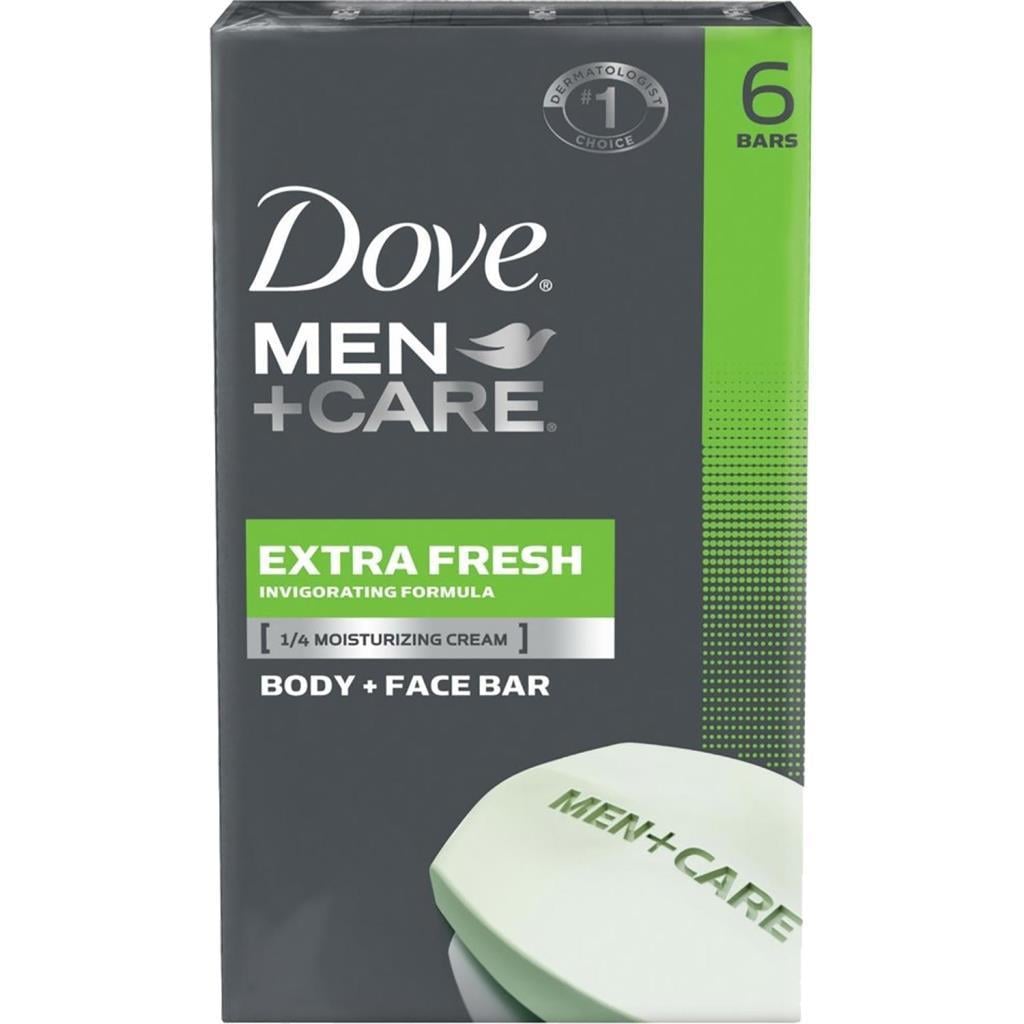 Dove Men +Care Extra Fresh Yüz ve Vücut Sabunu 6x106GR