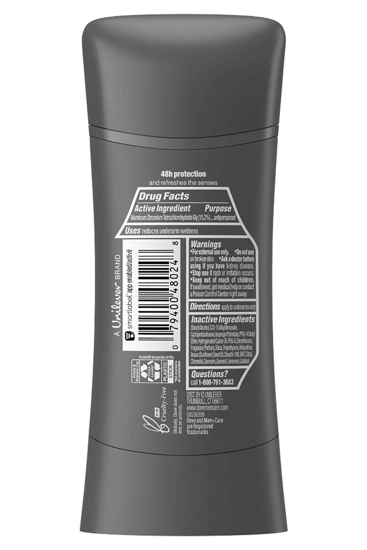 Dove Men Eucalyptus + Birch Antiperspirant Stick Deodorant 74GR