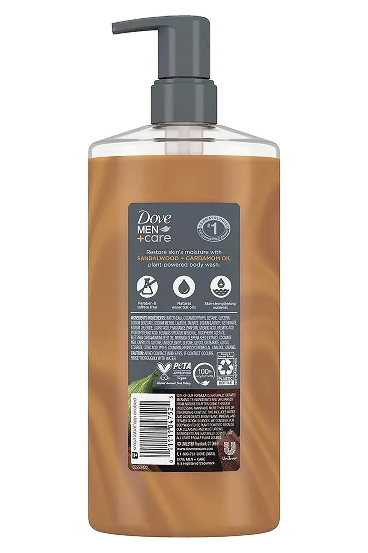 Dove Men Sandal Ağacı ve Kakule Yağlı Erkek Duş Jeli 769ML