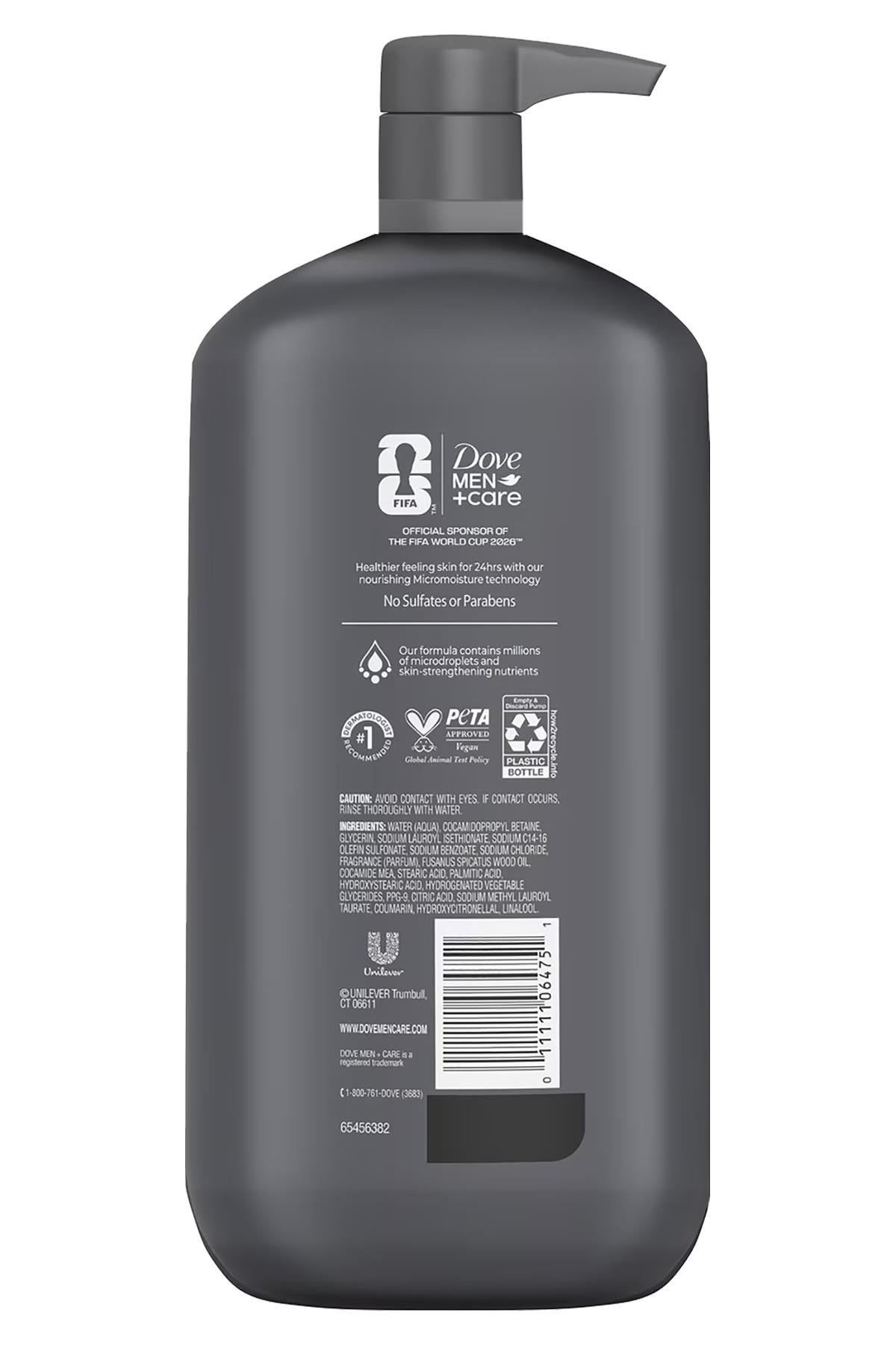 Dove Men Sandalwood Striker Yüz Yıkama ve Duş Jeli 946ML