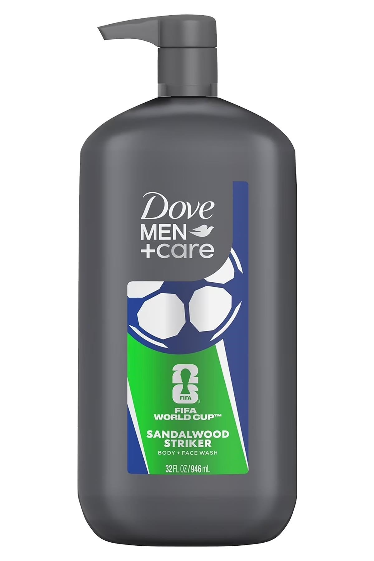 Dove Men Sandalwood Striker Yüz Yıkama ve Duş Jeli 946ML