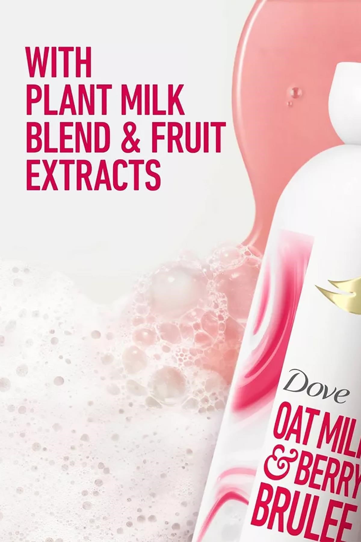 Dove Oat Milk & Berry Brulee Bitkisel Sütlü Duş Jeli 517ML