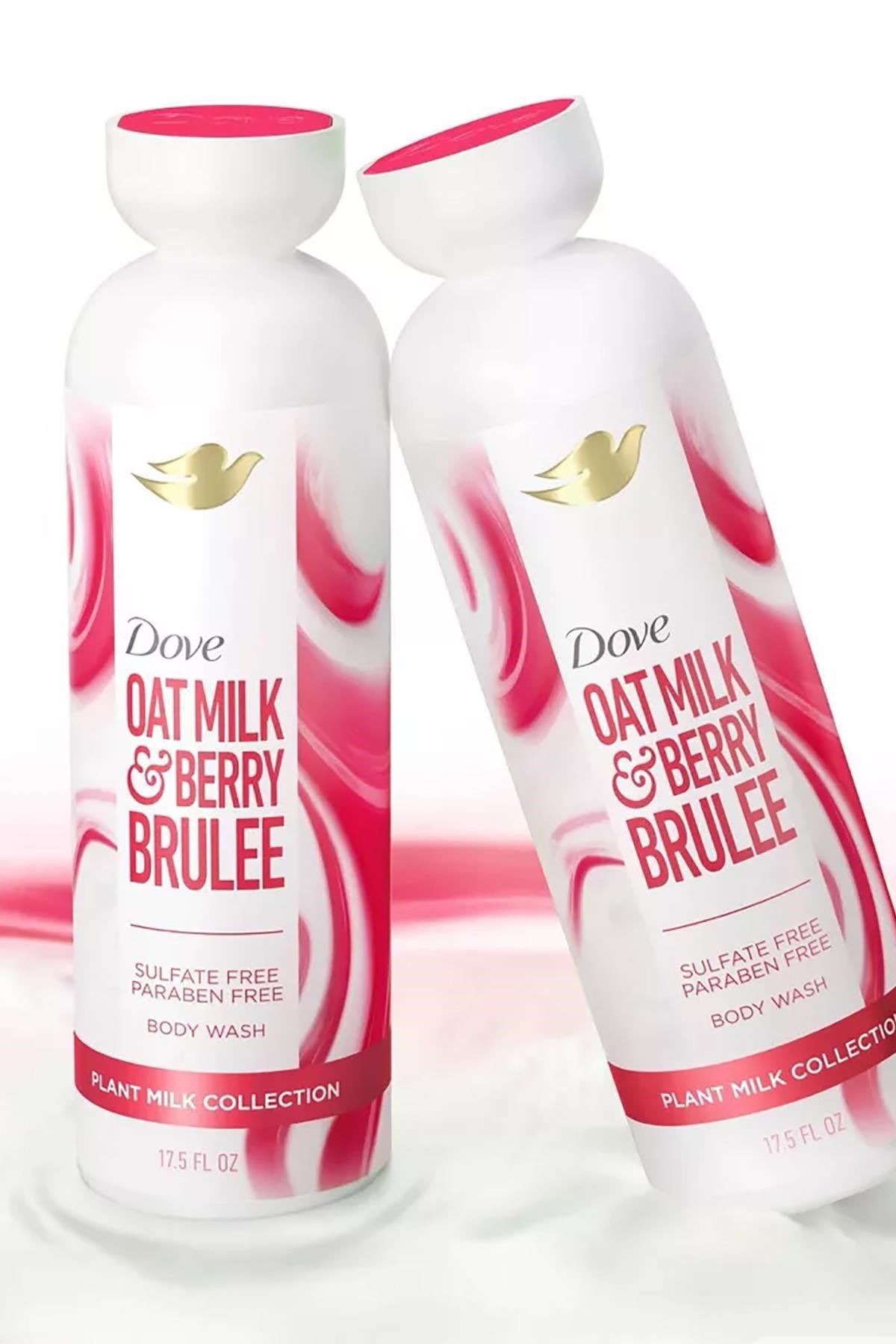 Dove Oat Milk & Berry Brulee Bitkisel Sütlü Duş Jeli 517ML