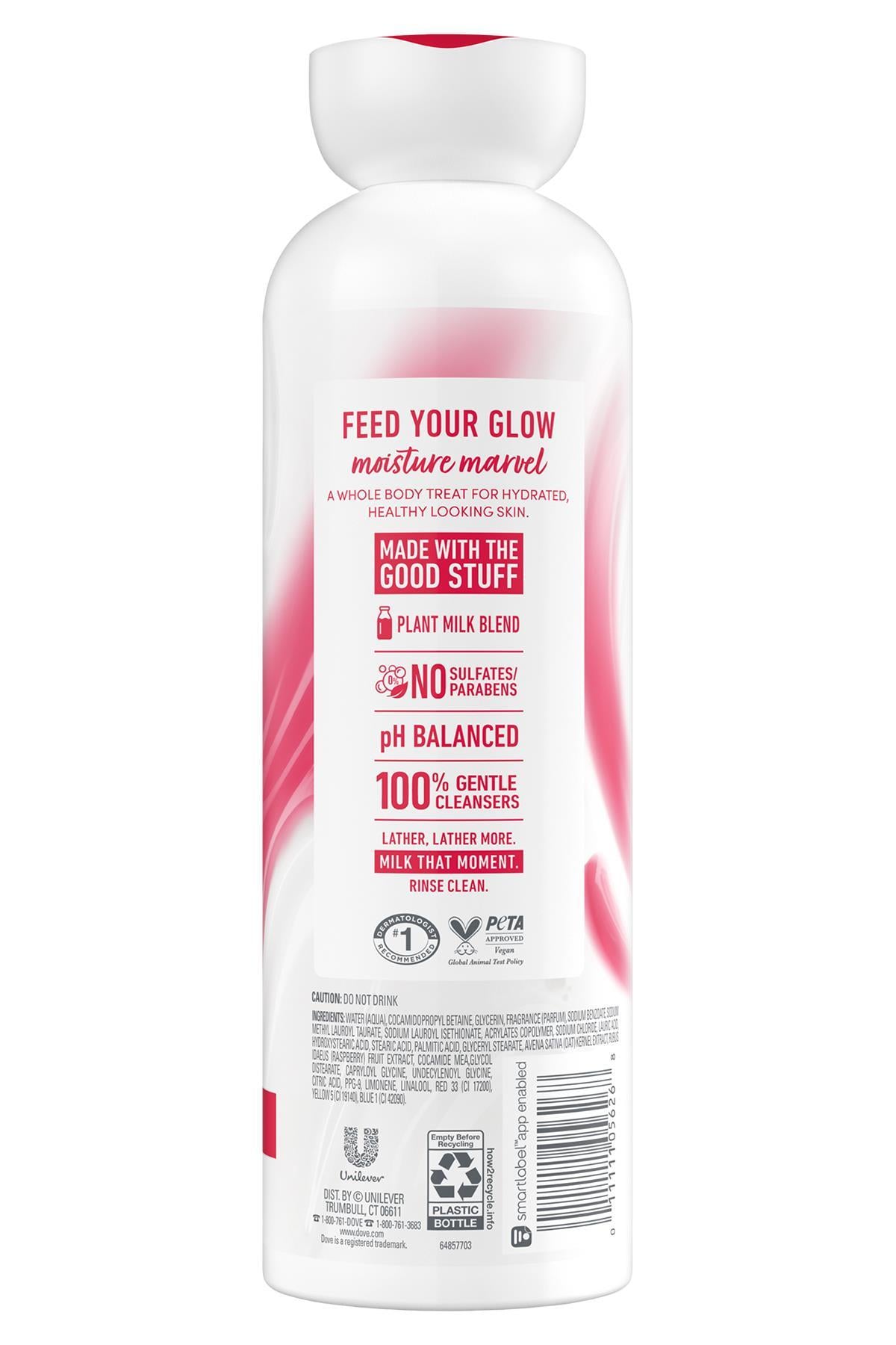 Dove Oat Milk & Berry Brulee Bitkisel Sütlü Duş Jeli 517ML