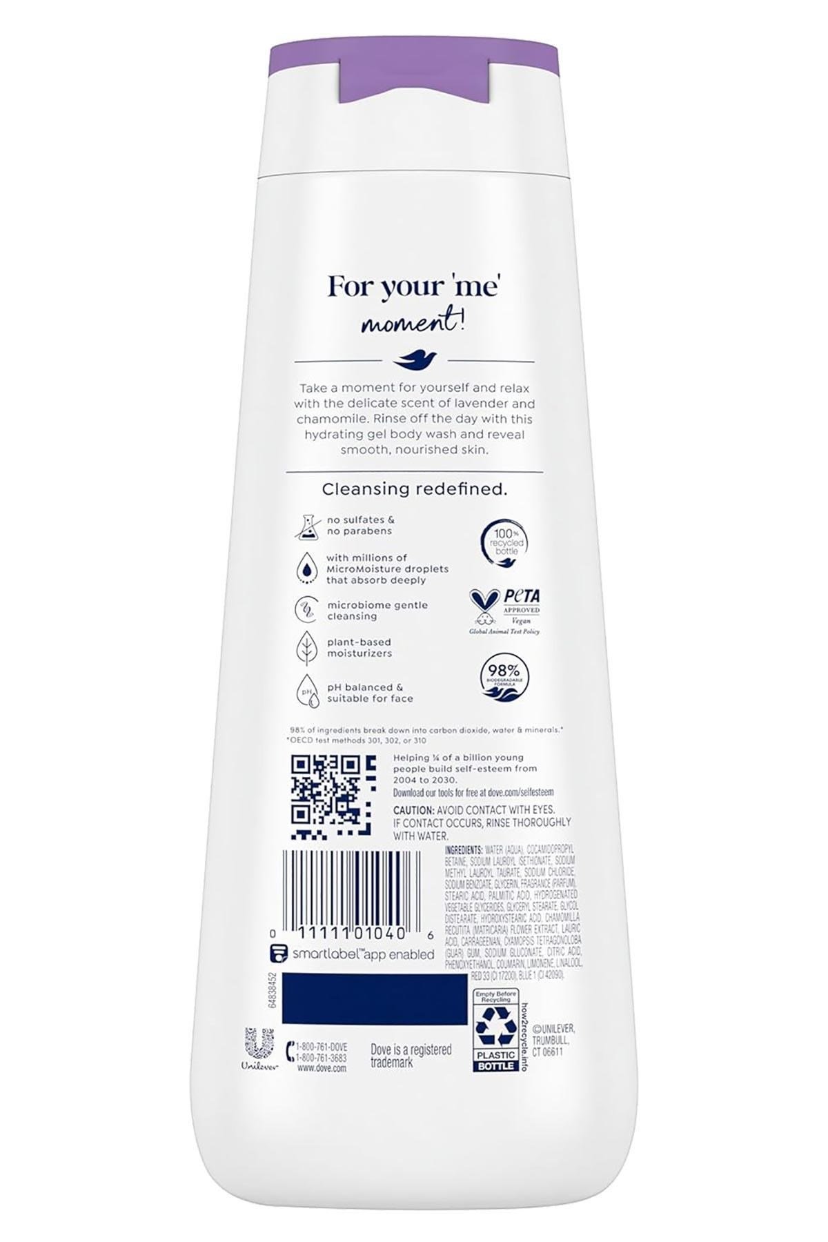 Dove Relax Lavanta ve Papatya Özlü Duş Jeli 591ML