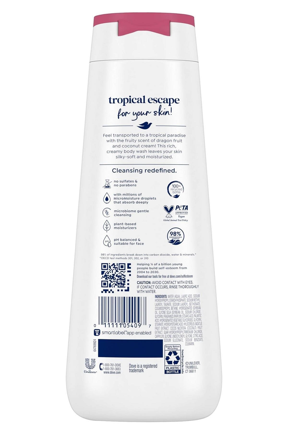 Dove Replenish Dragon Fruit + Coconut Cream Duş Jeli 591ML