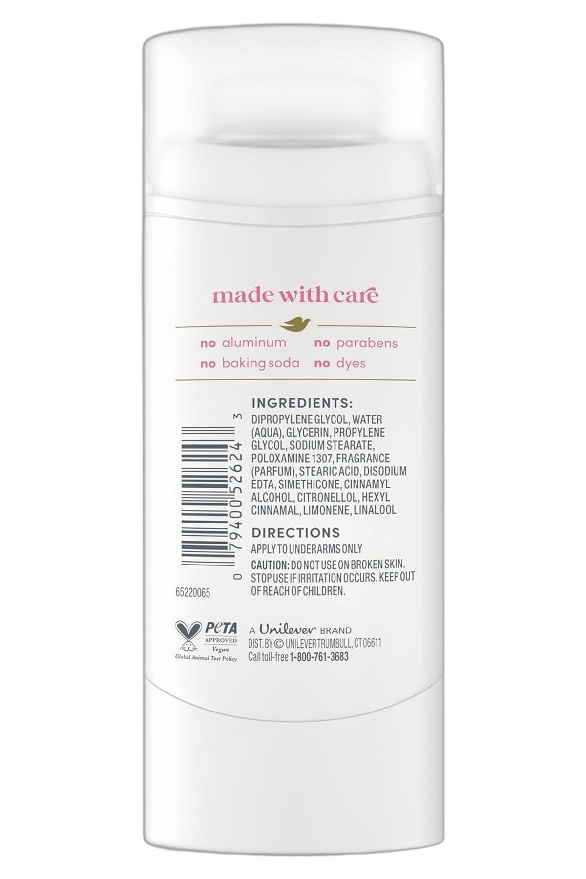 Dove Rose Mist Alüminyumsuz Stick Deodorant 68GR