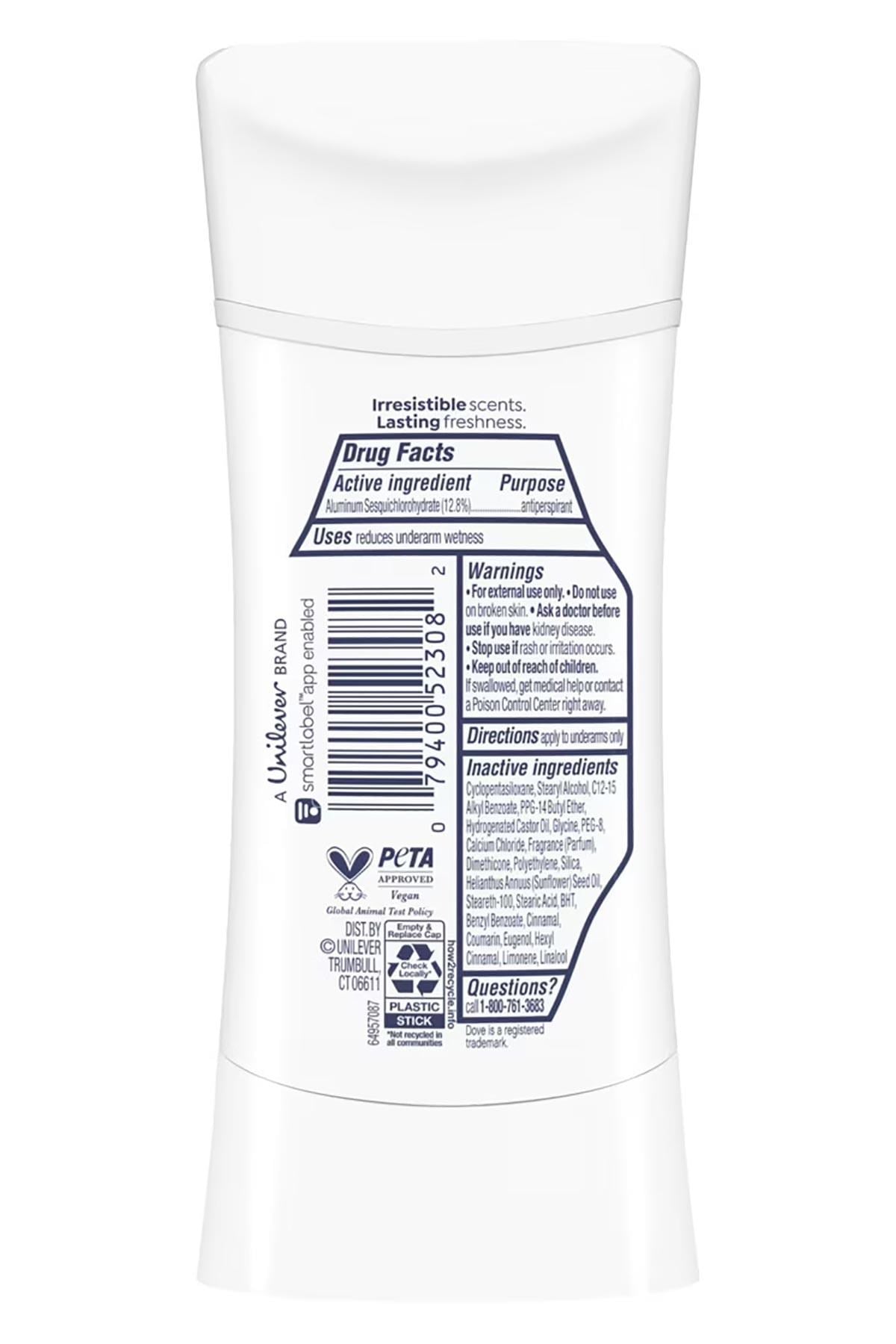 Dove Spiced Chai Latte Antiperspirant Stick Deodorant 74GR