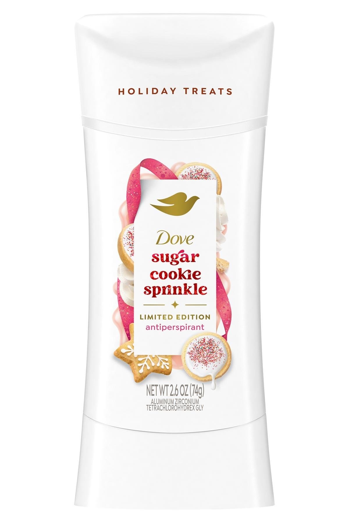 Dove Sugar Cookie Sprinkle Antiperspirant Stick Deodorant 74GR
