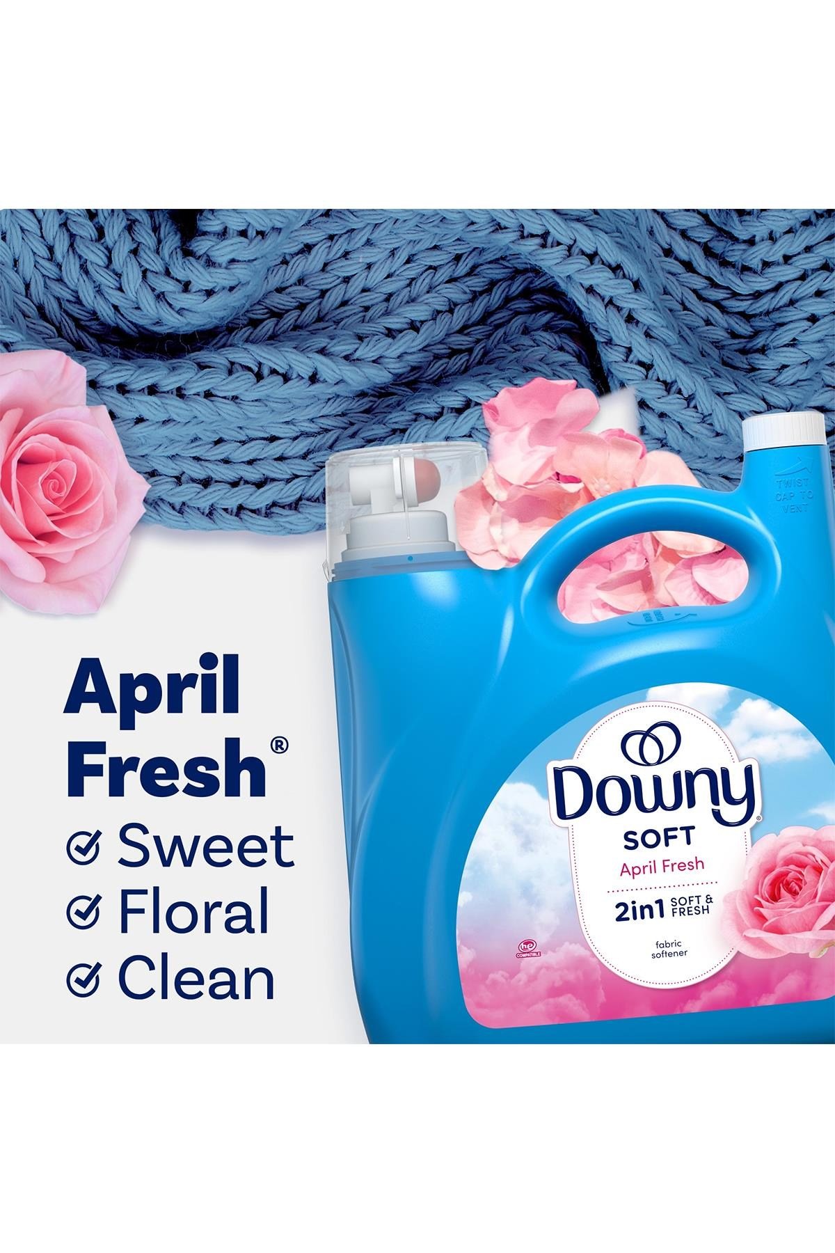Downy April Fresh Çamaşır Yumuşatıcısı 190 Yıkama 4.16LT