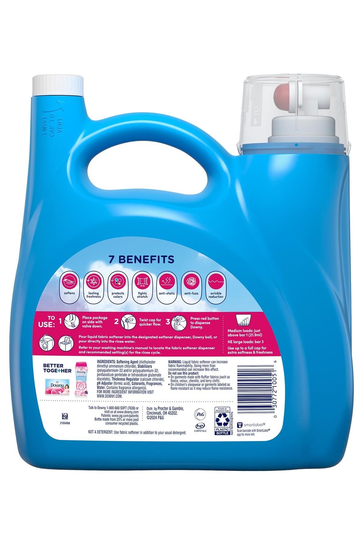 Downy April Fresh Çamaşır Yumuşatıcısı 190 Yıkama 4.16LT