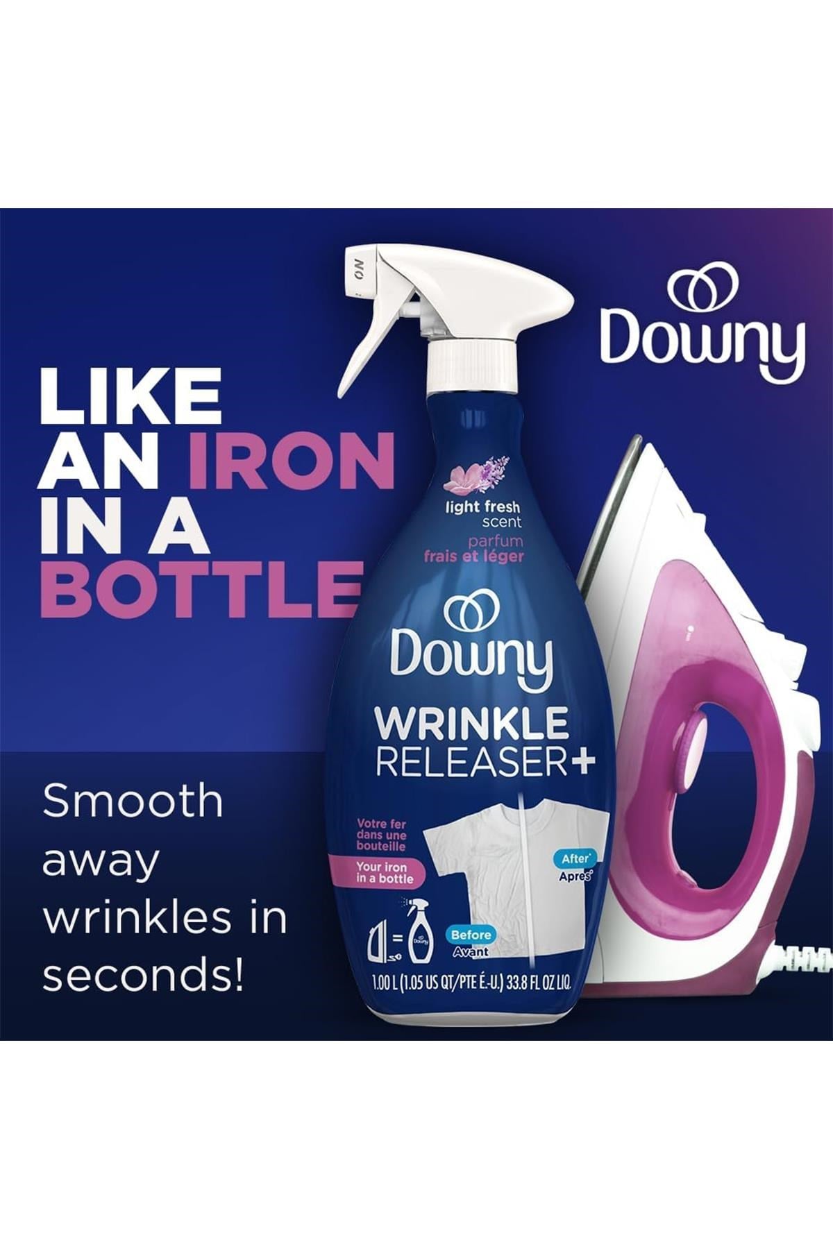 Downy Light Fresh Kırışıklık Açıcı Kumaş Spreyi 1LT