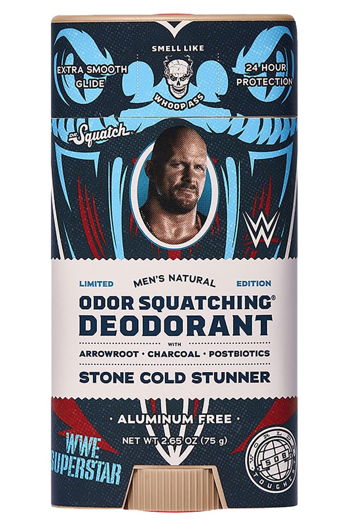 Dr.Squatch Stone Cold Stunner Alüminyumsuz Stick Deodorant 75GR
