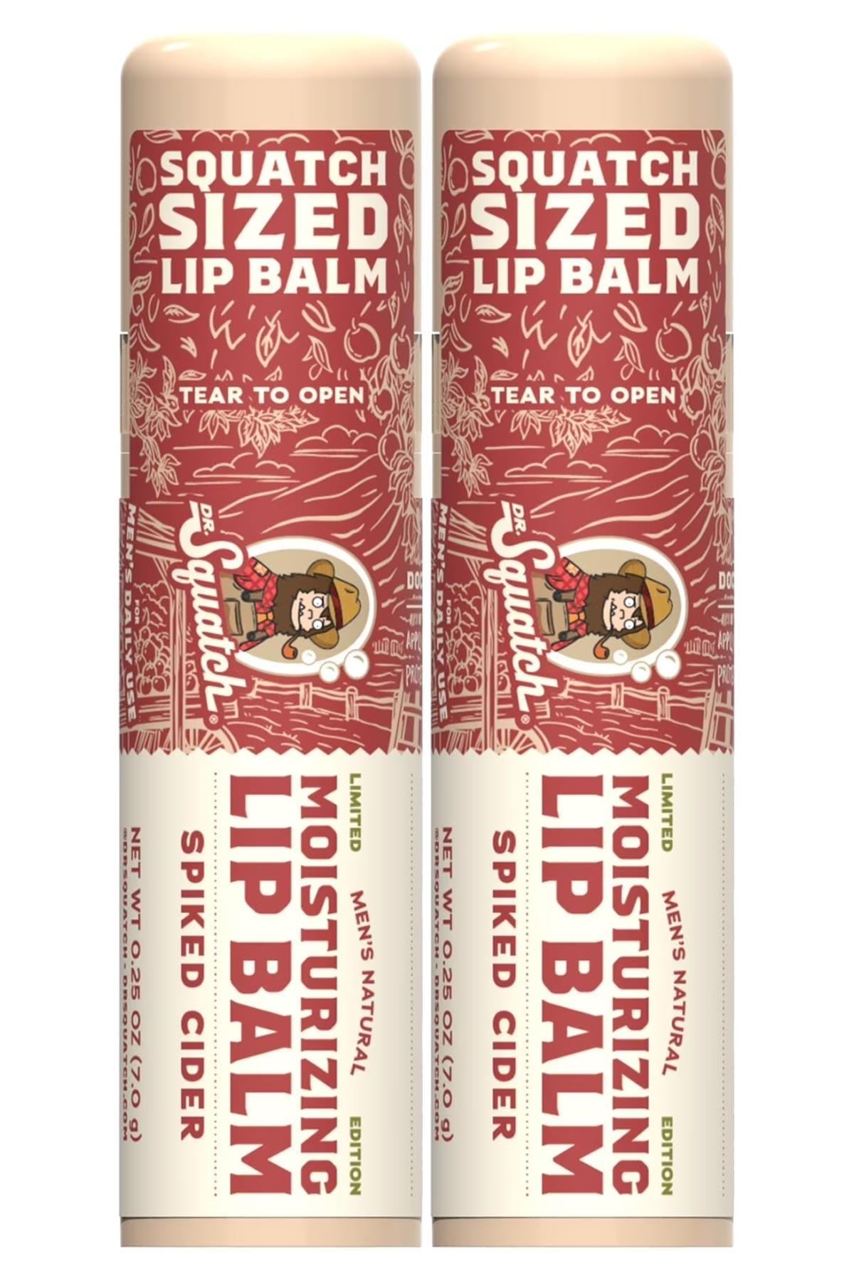 Dr.Squatch Men's Spiked Cider Nemlendirici Dudak Balsamı 2x7GR