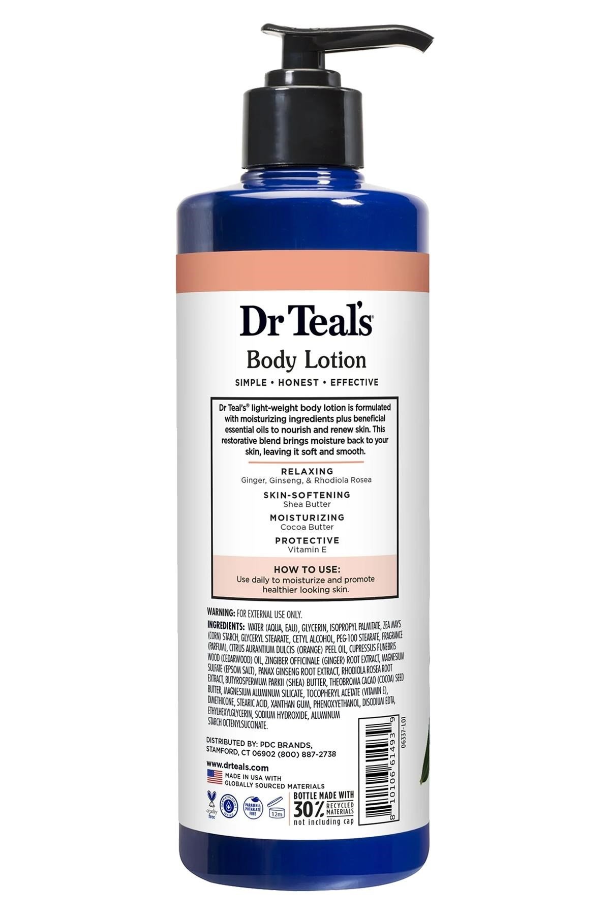 DR.Teals Nemlendirici Vücut Losyonu 532ML