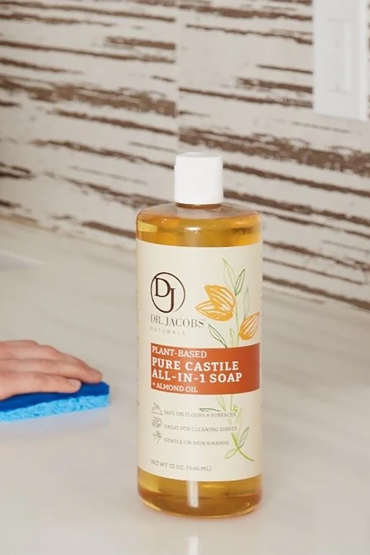 Dr. Jacobs Naturals Badem Özlü Çok Amaçlı Bitkisel Kastil Sabun 946ML