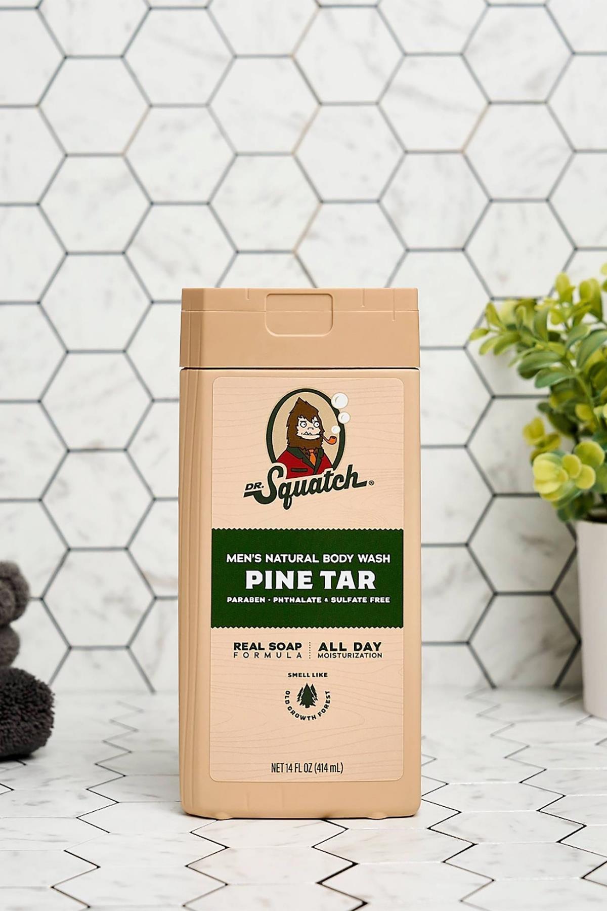 Dr.Squatch Men's Pine Tar Duş Jeli 414ML