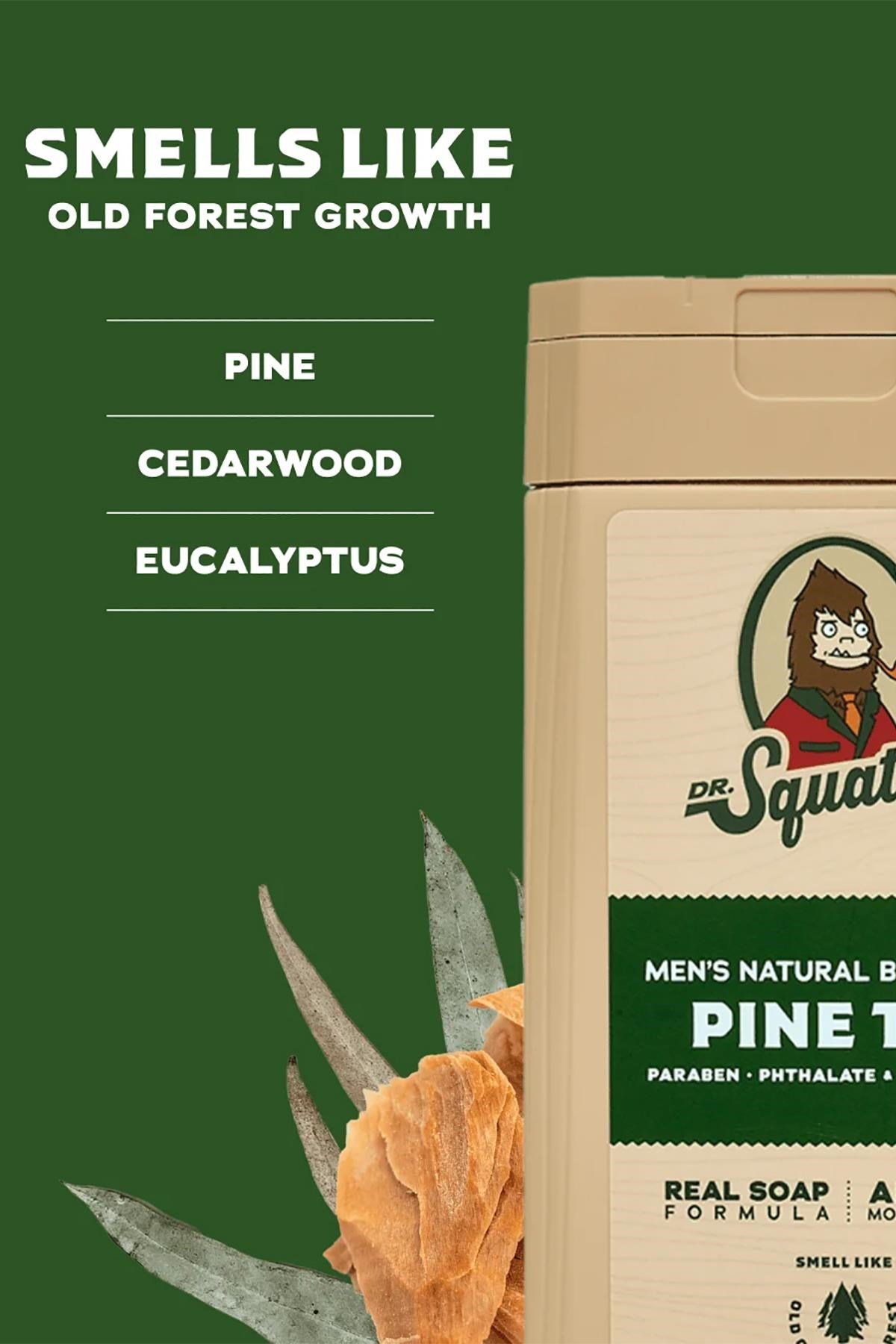 Dr.Squatch Men's Pine Tar Duş Jeli 414ML