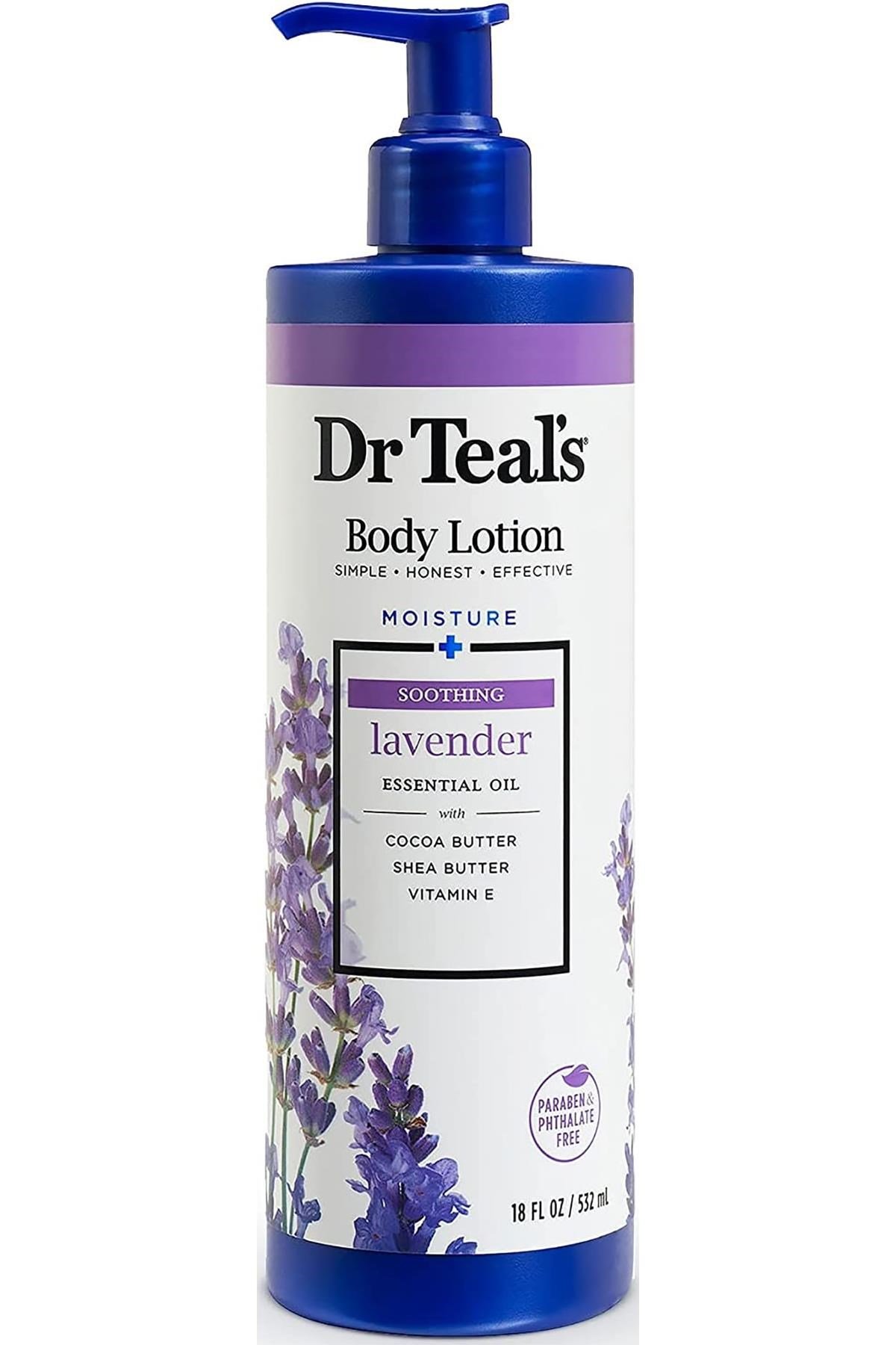 DR.Teal's Yatıştırıcı Lavanta Vücut Losyonu 532ML