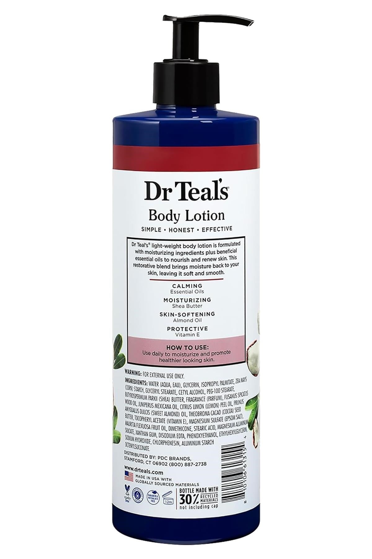 DR.Teals Shea Butter & Almond Oil Nemlendirici Vücut Losyonu 532ML