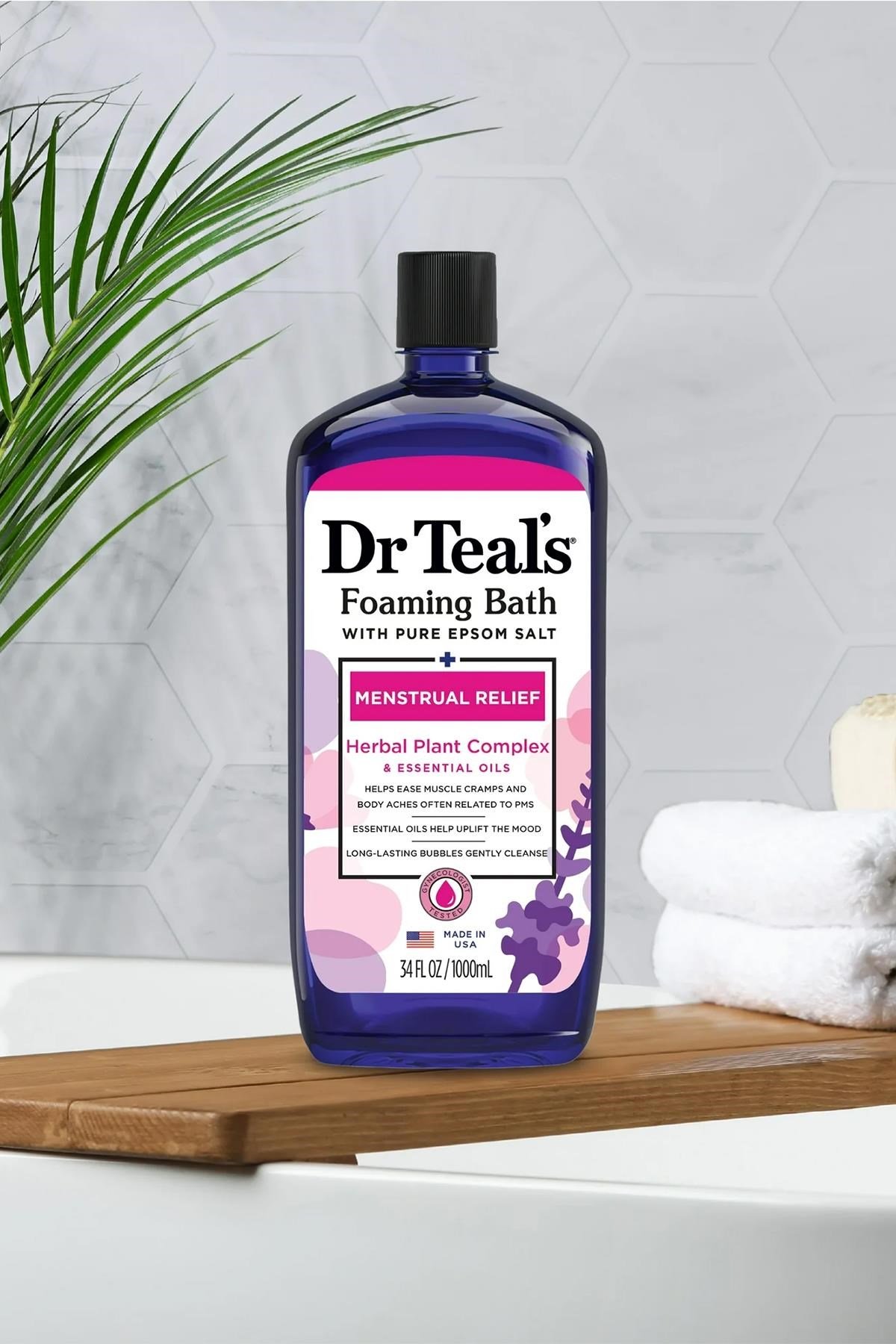 Dr.Teals Menstrual Relief Banyo Köpüğü 1000ML