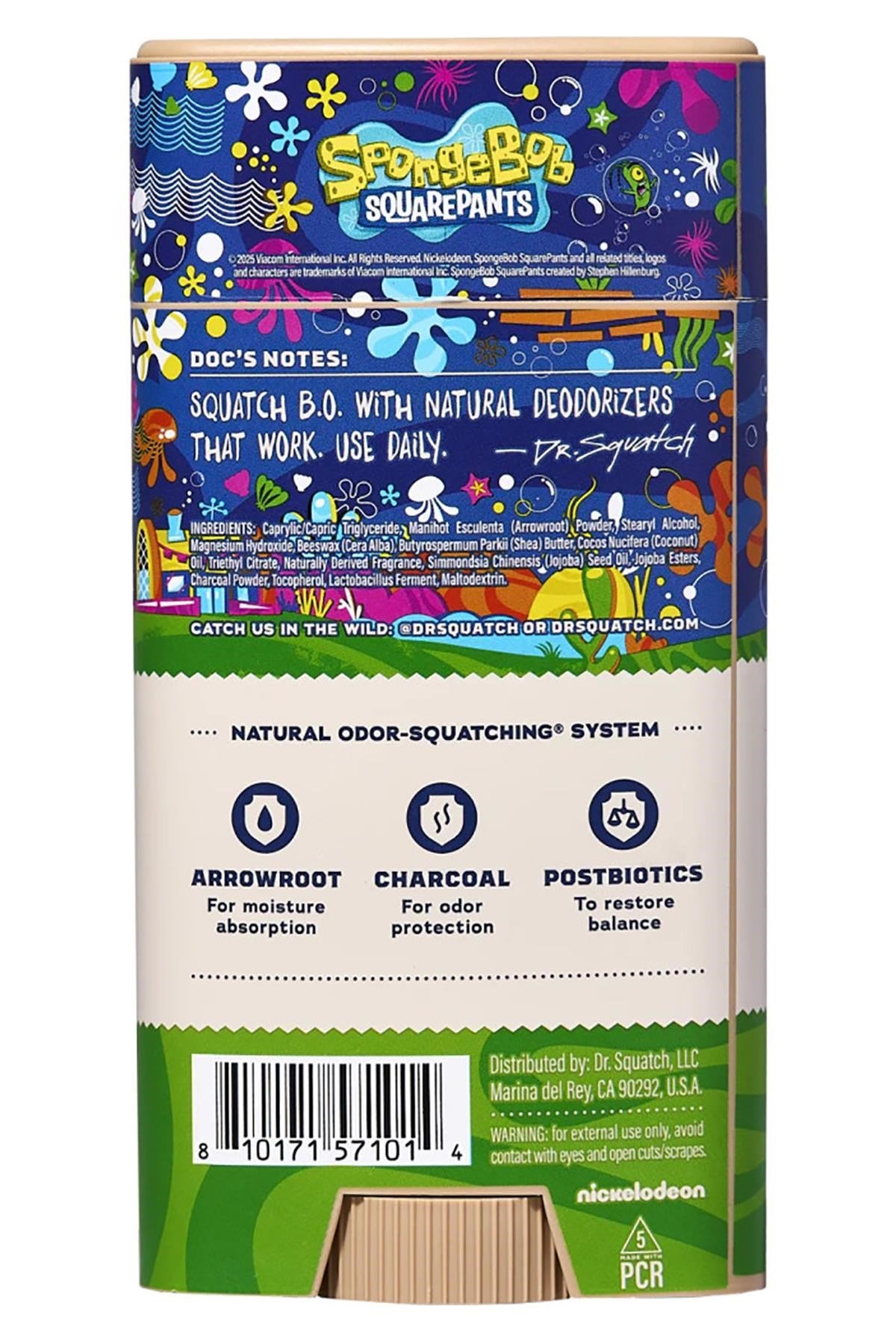Dr.Squatch Nautical Nonsense Alüminyumsuz Stick Deodorant 75GR