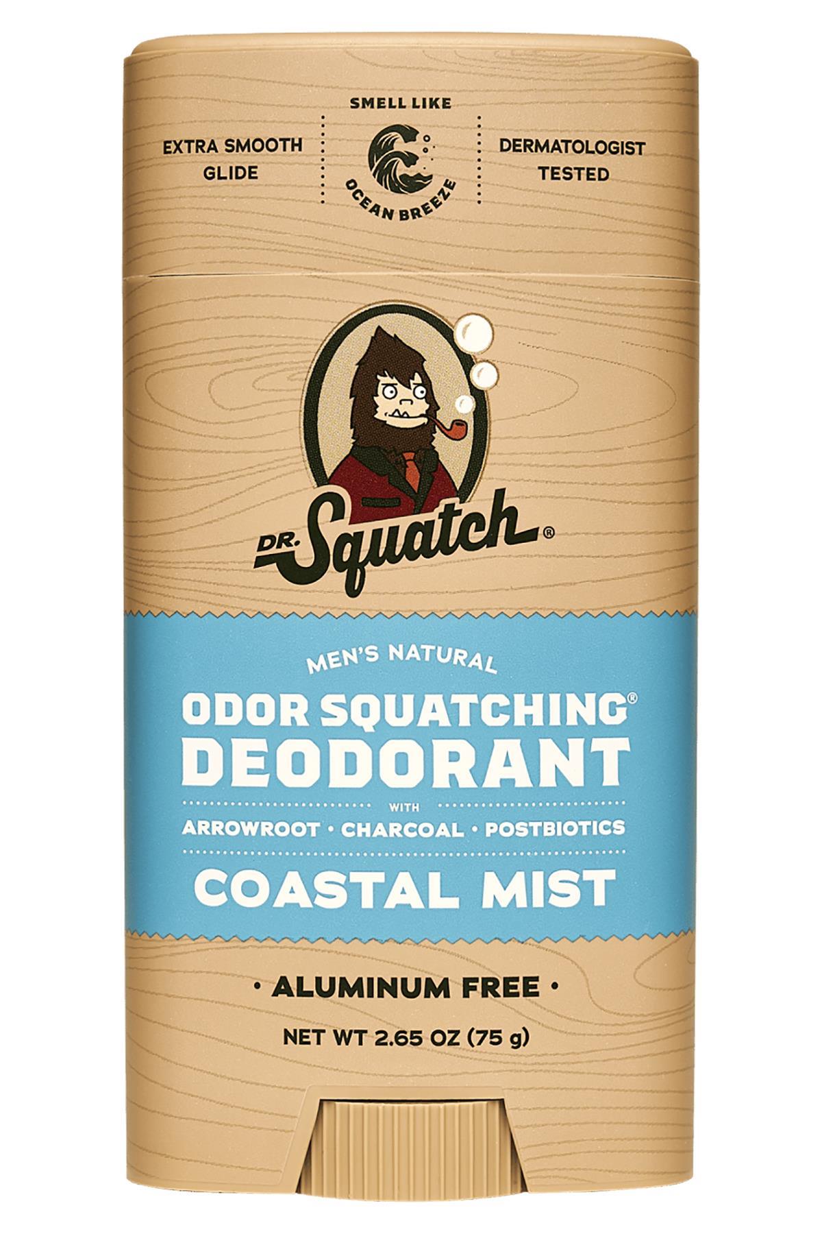 Dr.Squatch Coastal Mist Alüminyumsuz Stick Deodorant 75GR